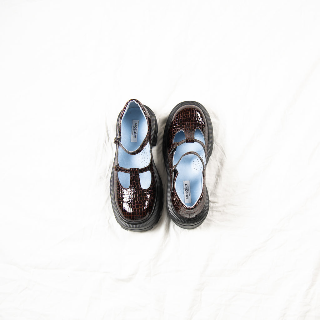 Cherrywood Mary Janes