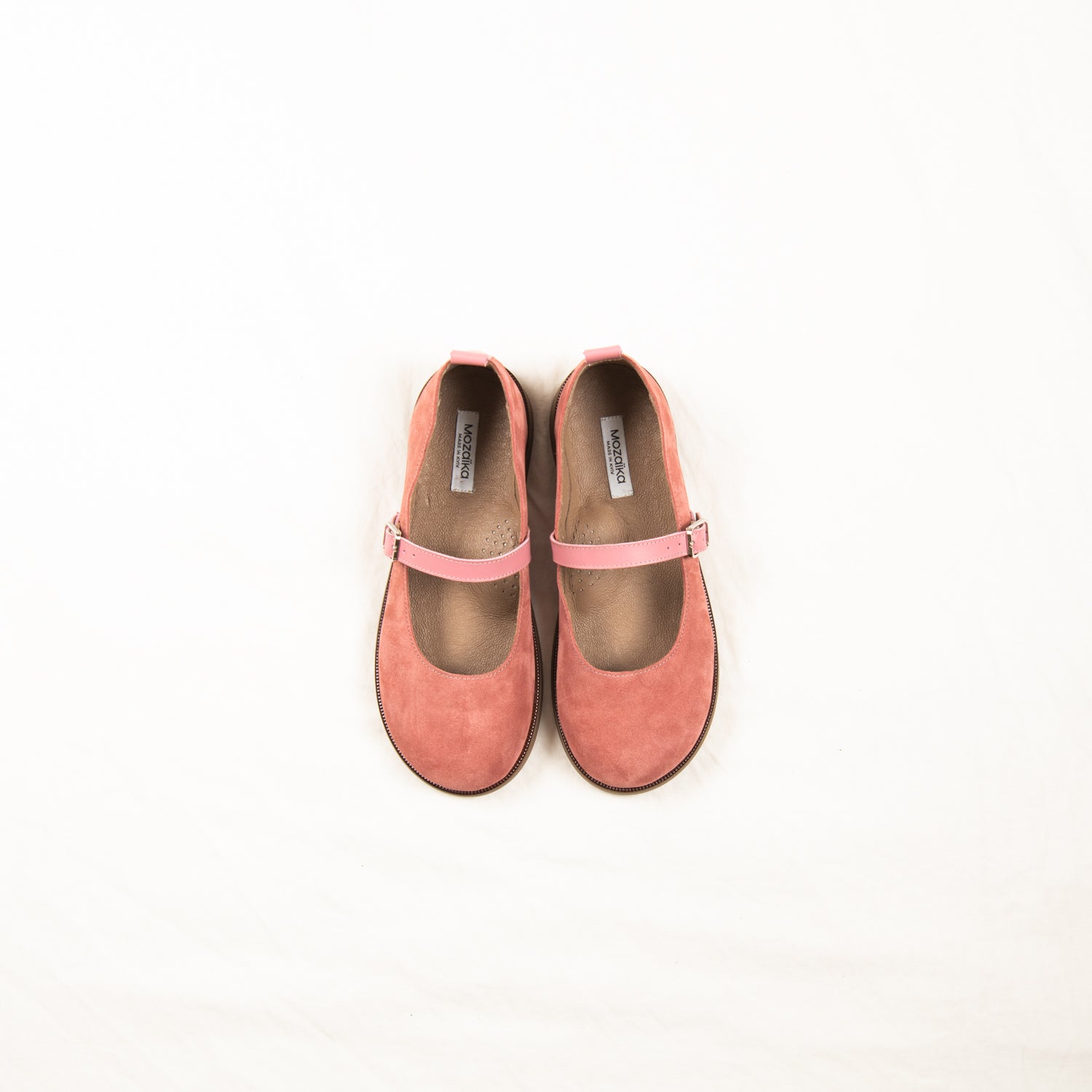 Rose Clay Mary Janes