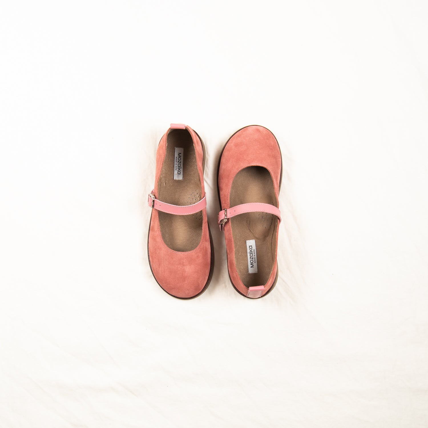 Rose Clay Mary Janes