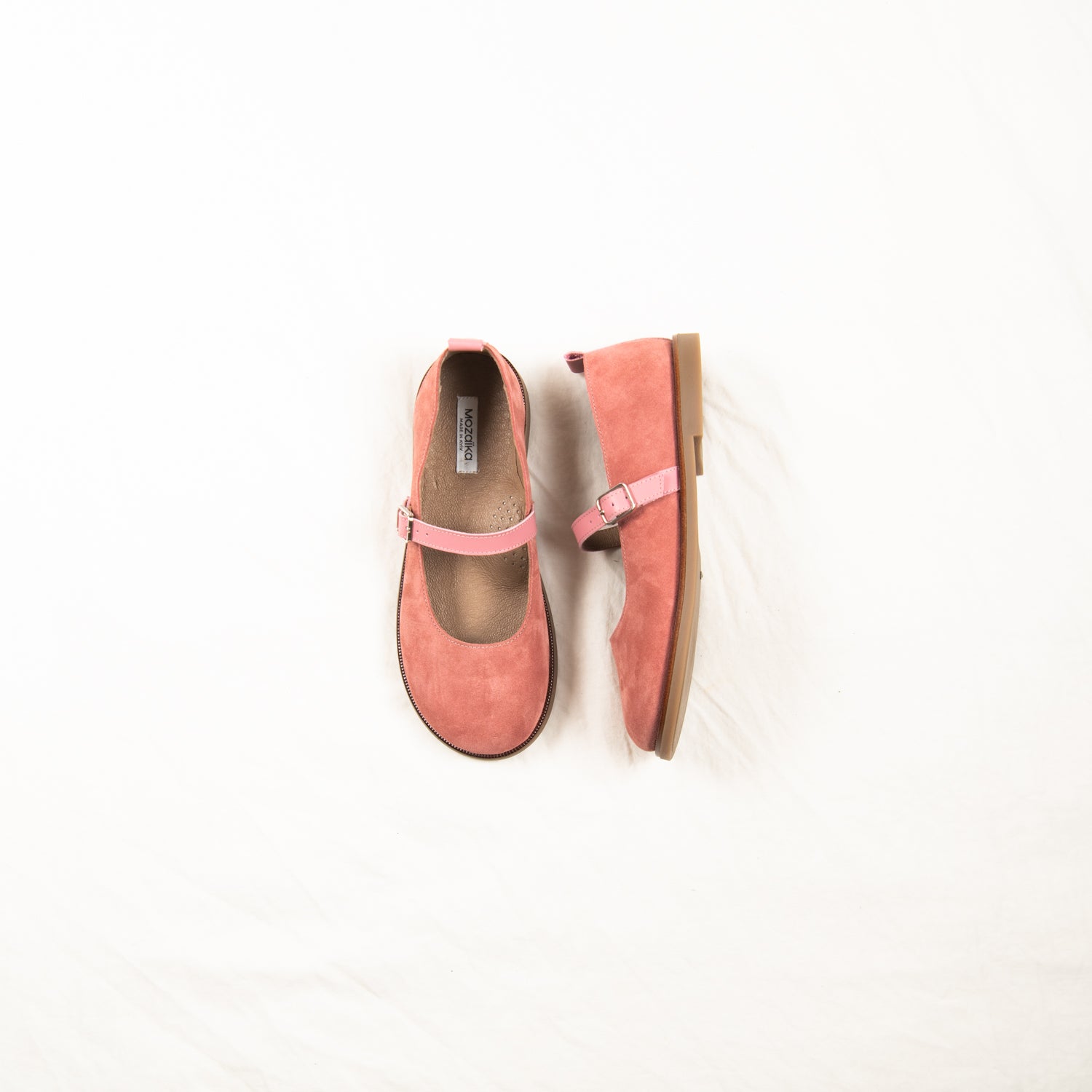 Rose Clay Mary Janes