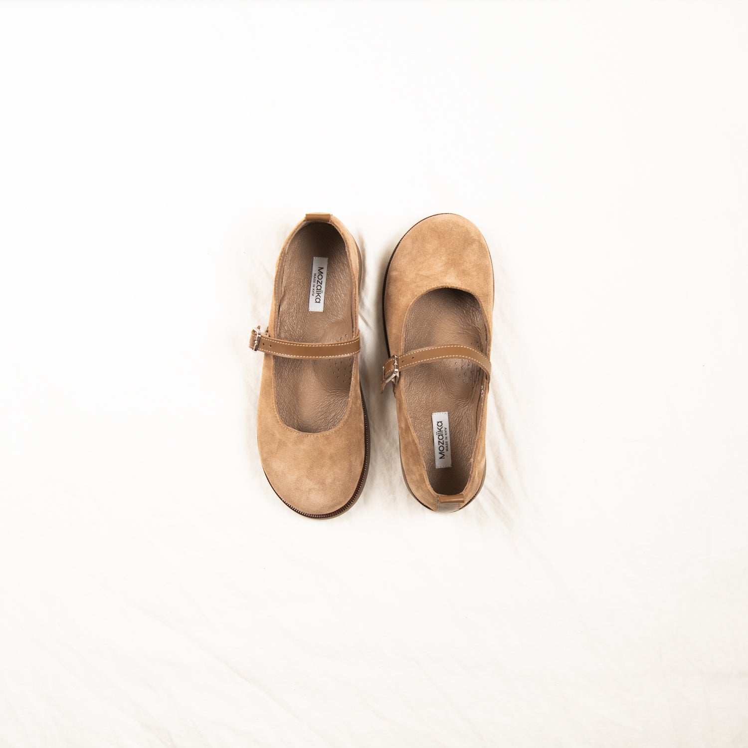 Golden Sand Mary Janes