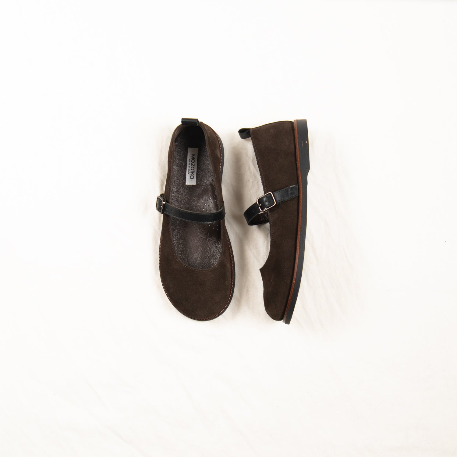 Smoked Chestnut Mary Janes