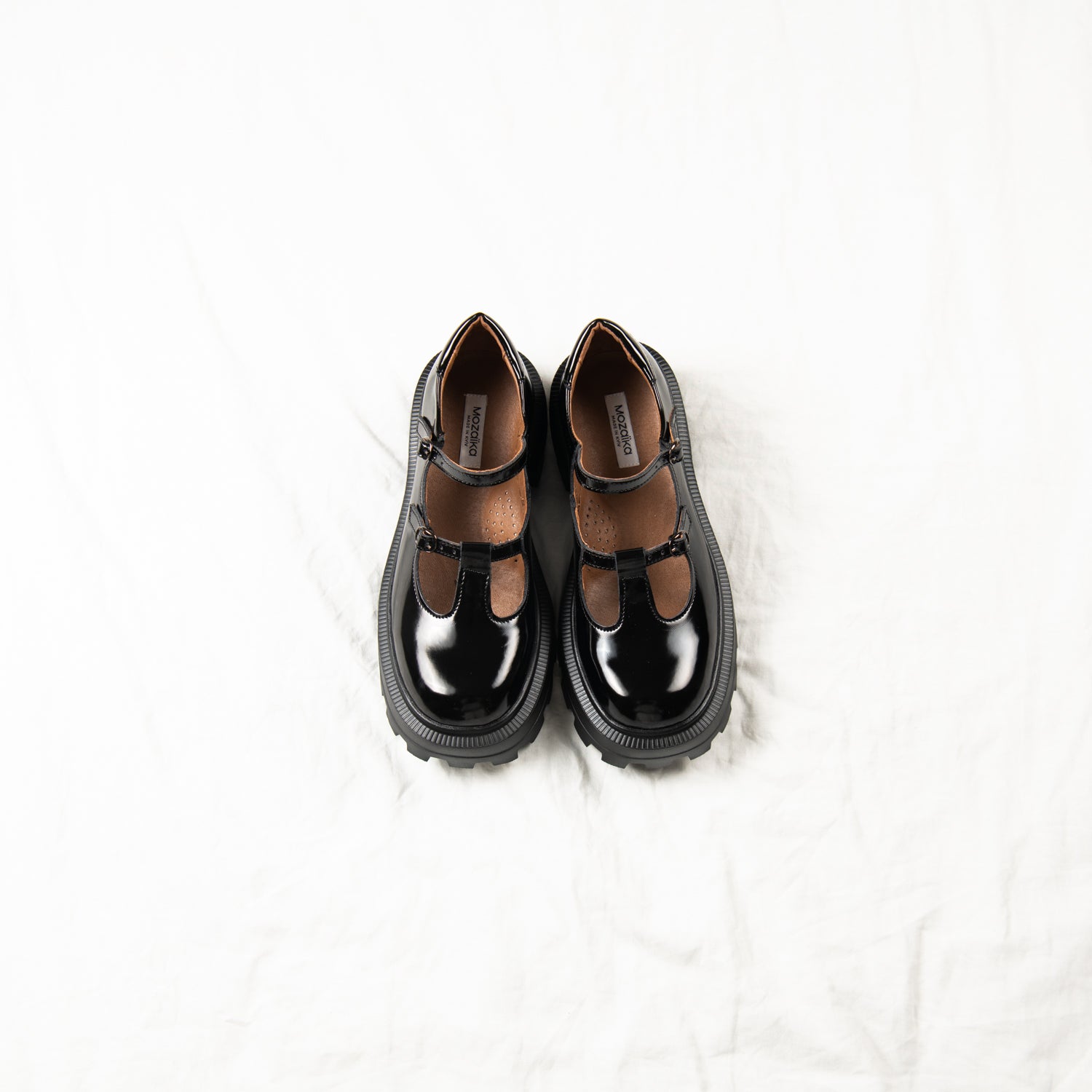 Retro Flame Mary Janes