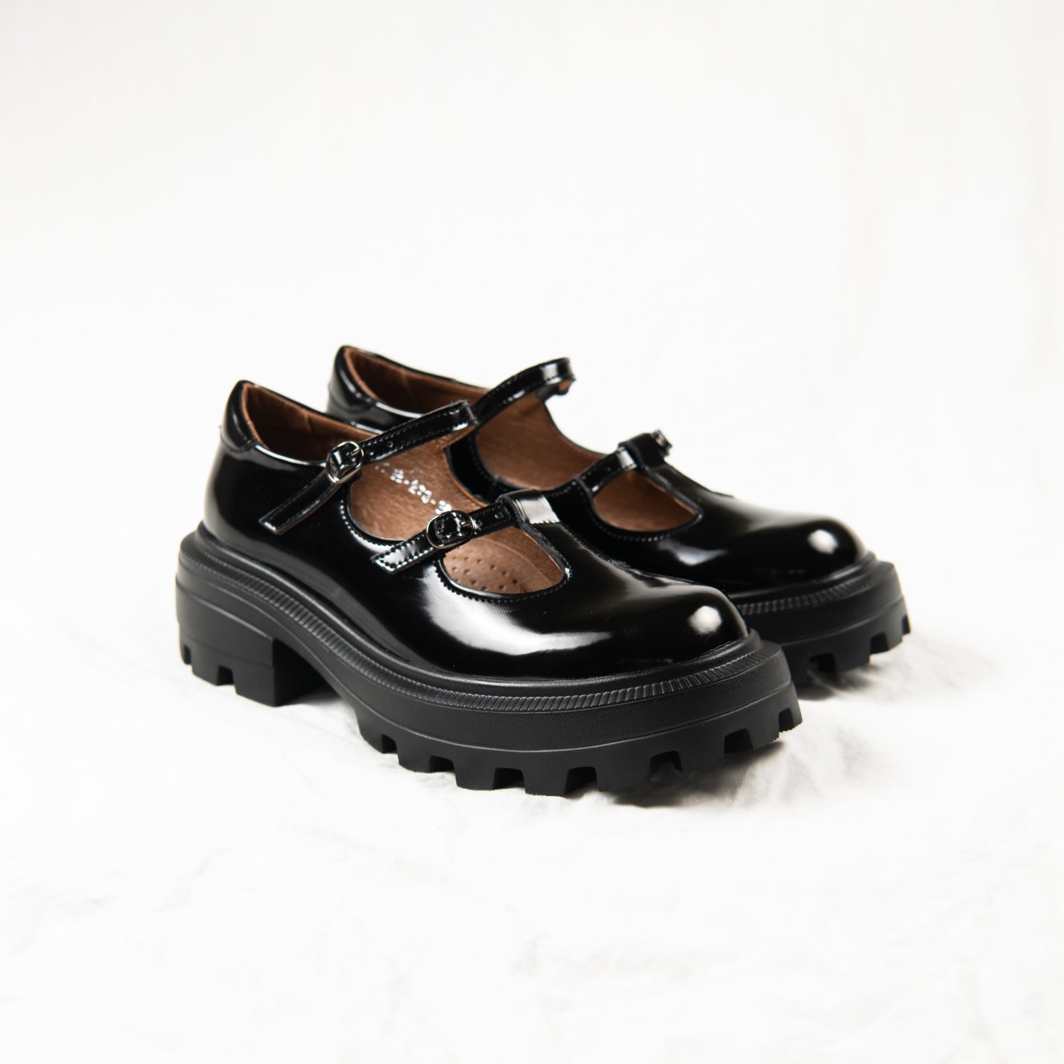 Retro Flame Mary Janes
