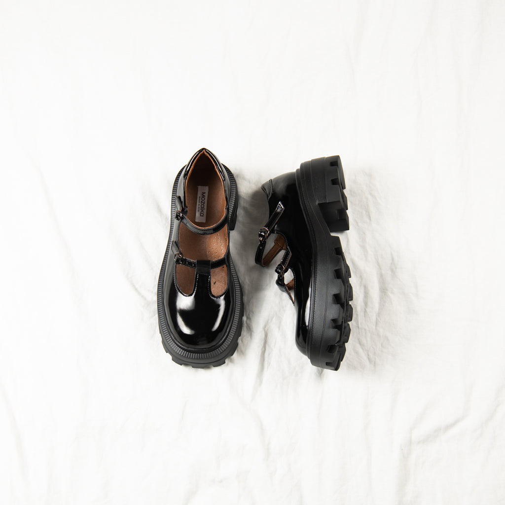 Retro Flame Mary Janes