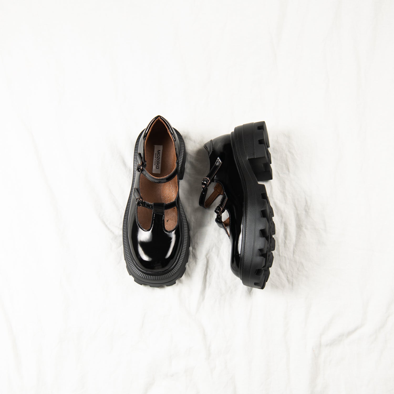 Retro Flame Mary Janes
