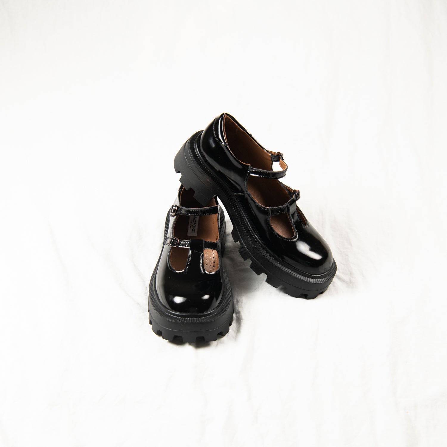 Retro Flame Mary Janes