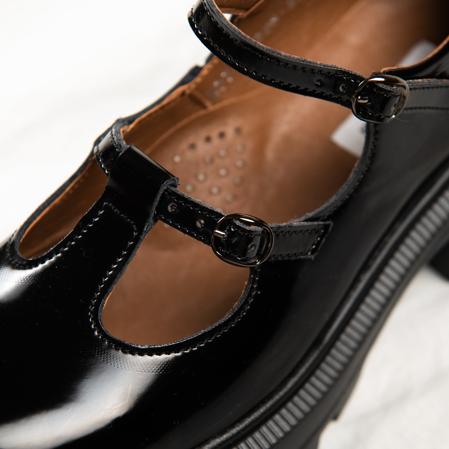 Retro Flame Mary Janes