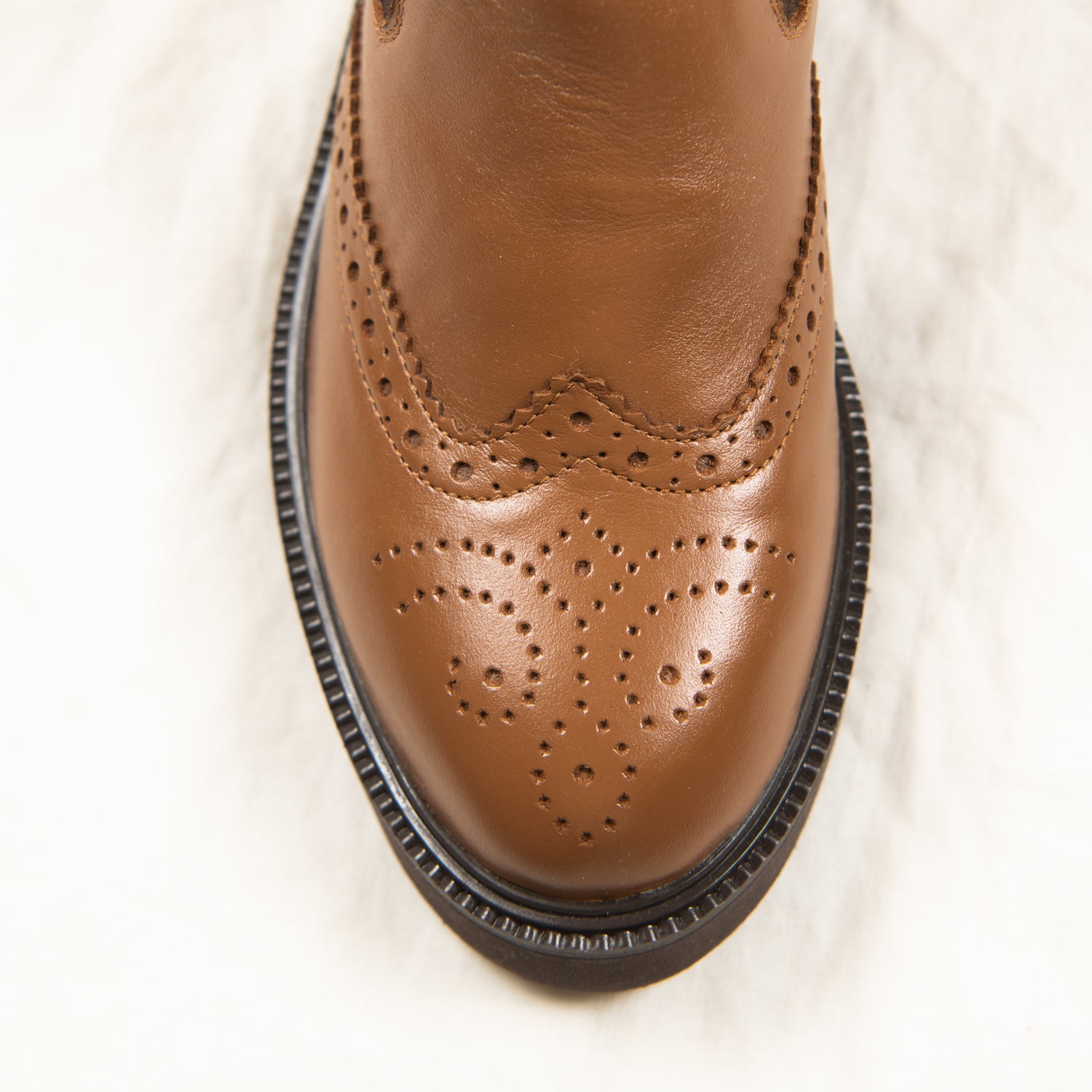 Chestnut Brogue Chelsea