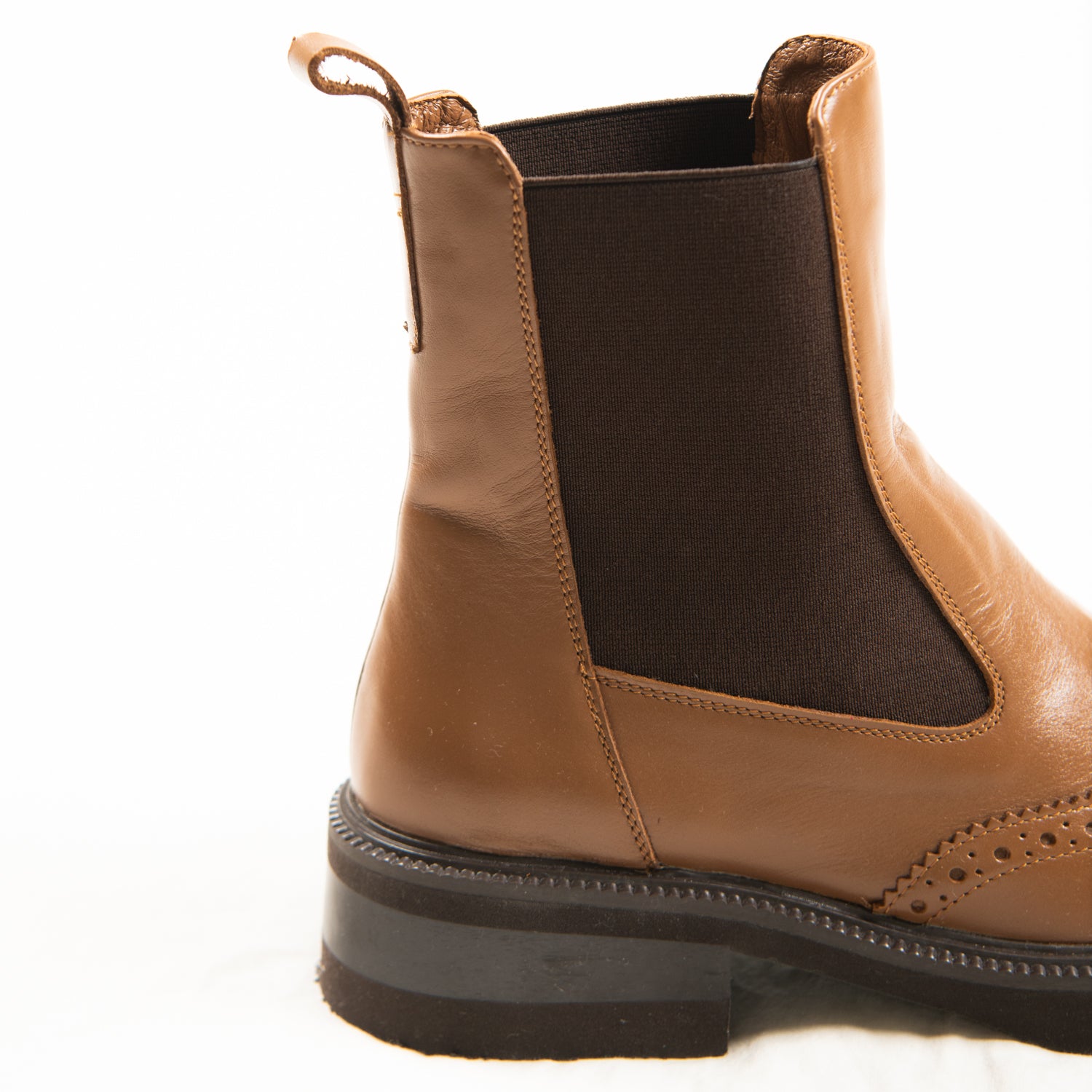 Chestnut Brogue Chelsea