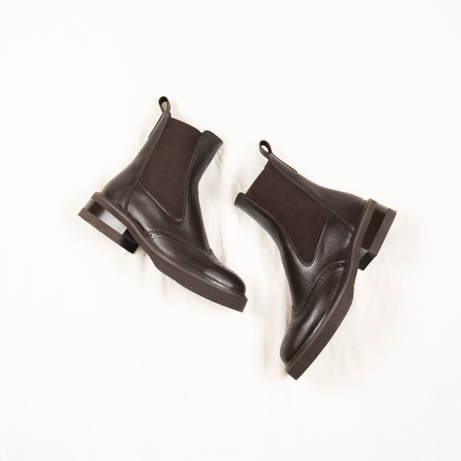Espresso Brogue Chelsea