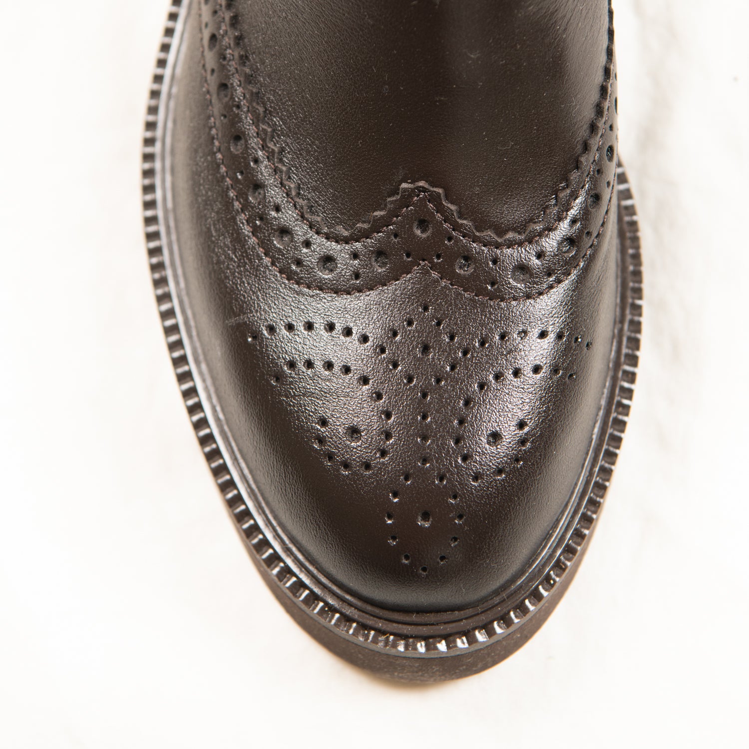 Espresso Brogue Chelsea