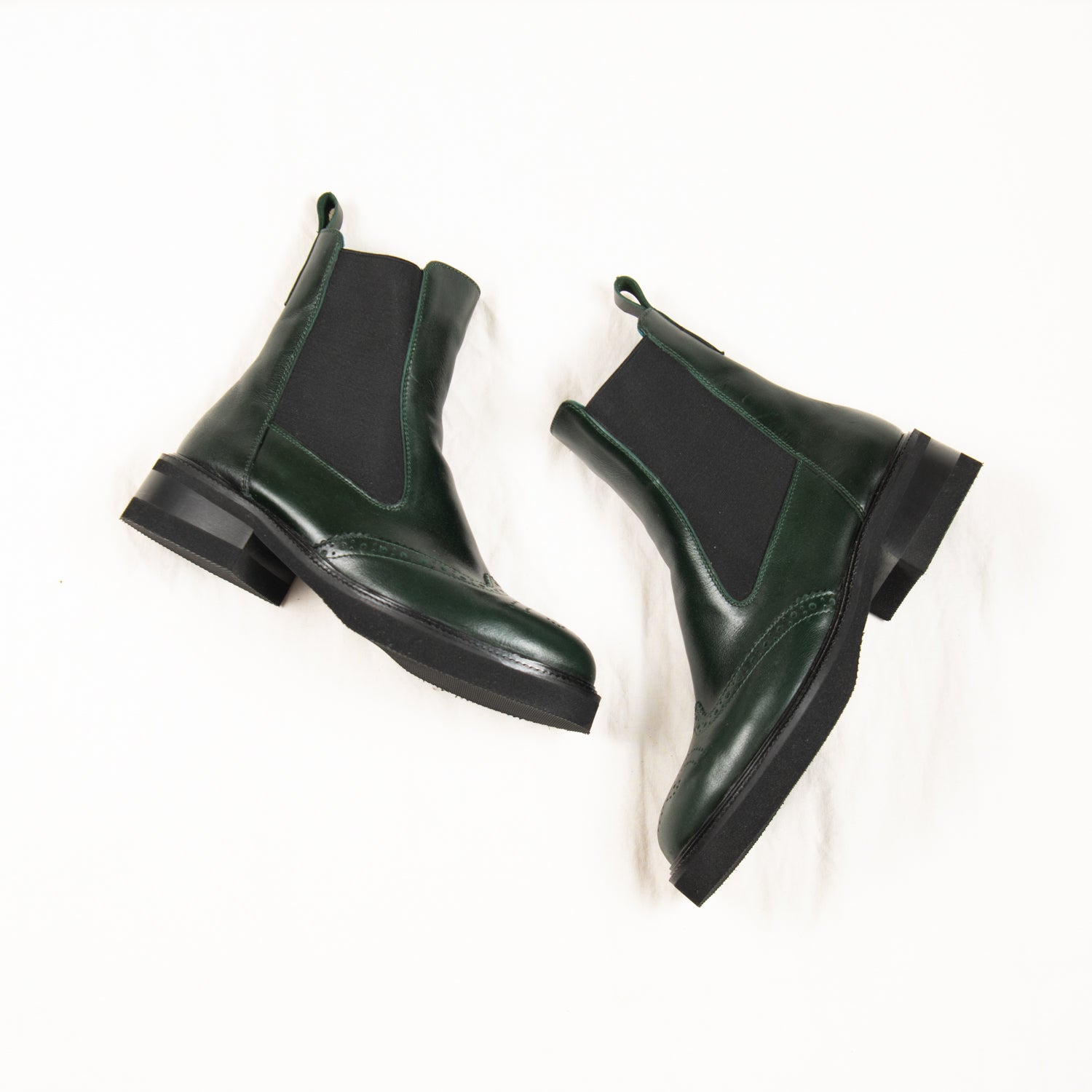 Emerald Brogue Chelsea