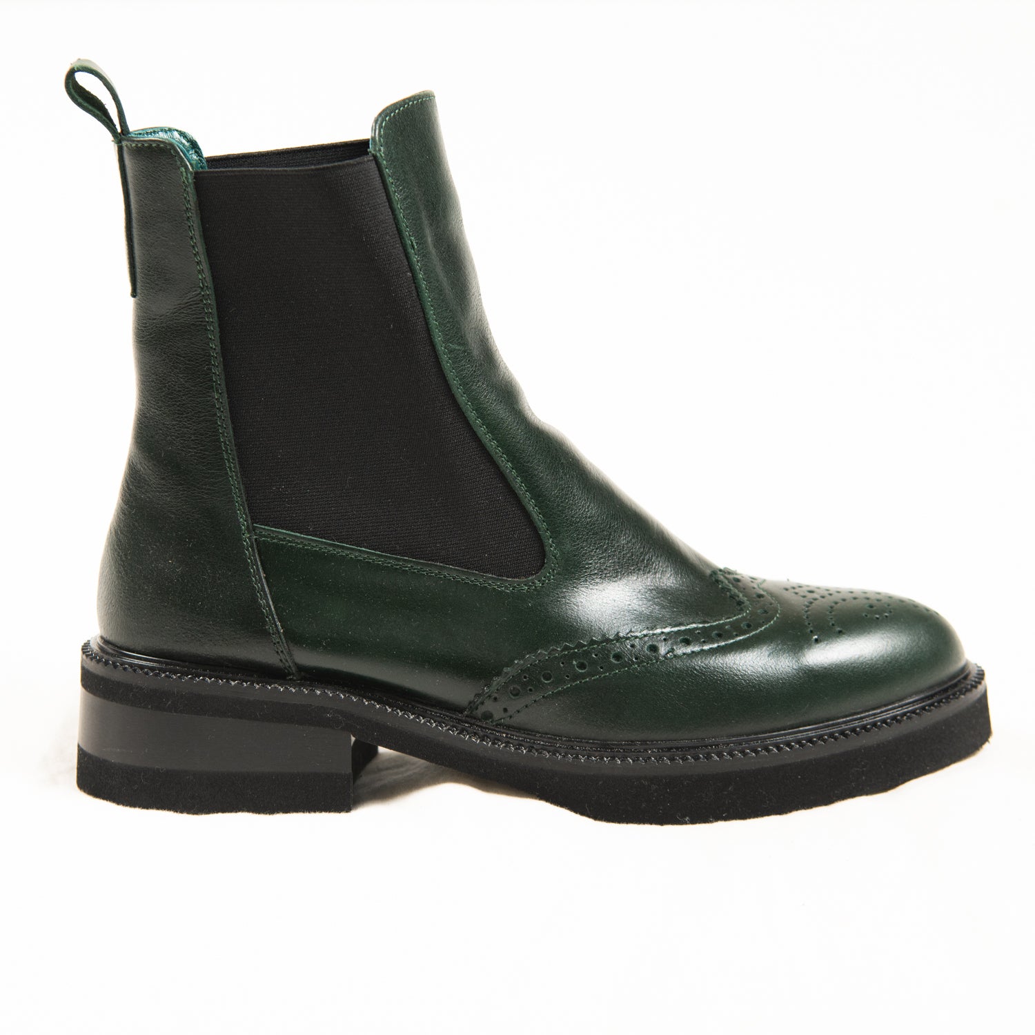 Emerald Brogue Chelsea