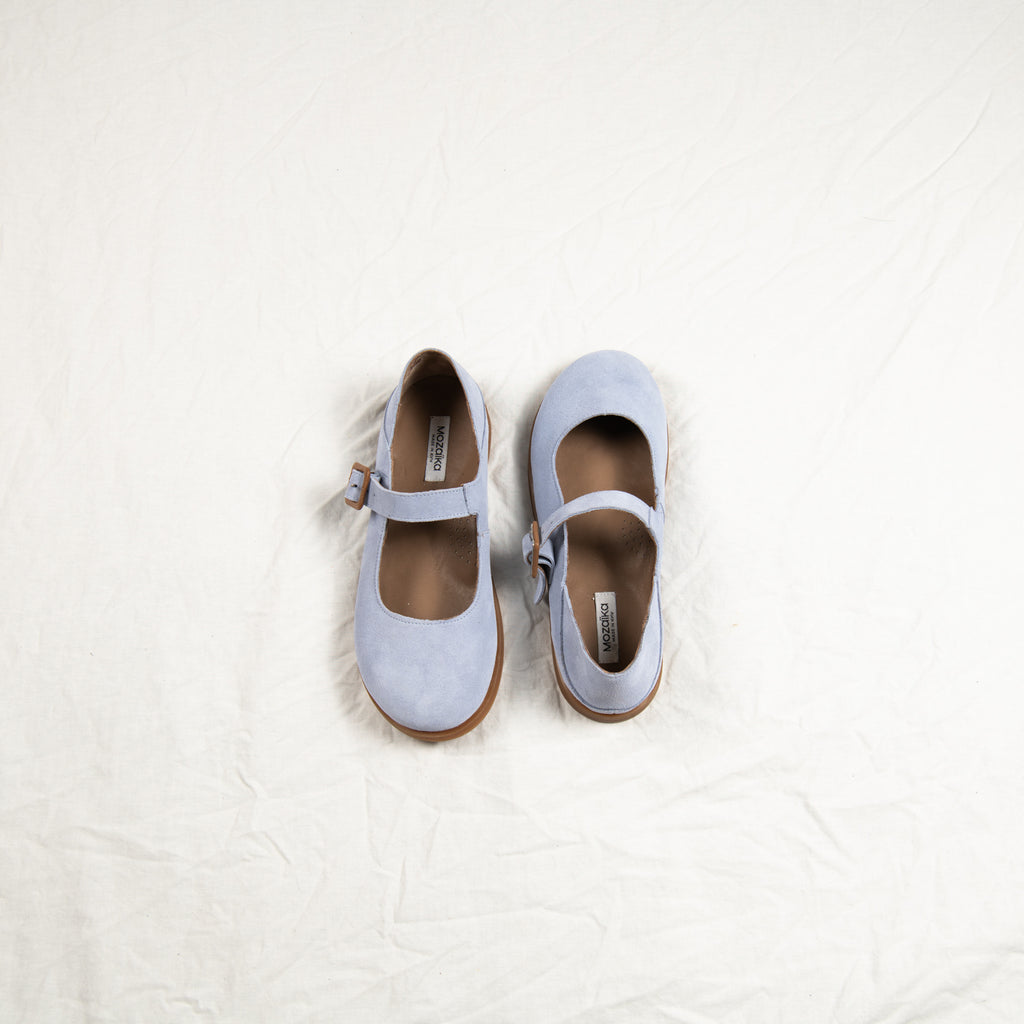Sky Mellow Mary Janes