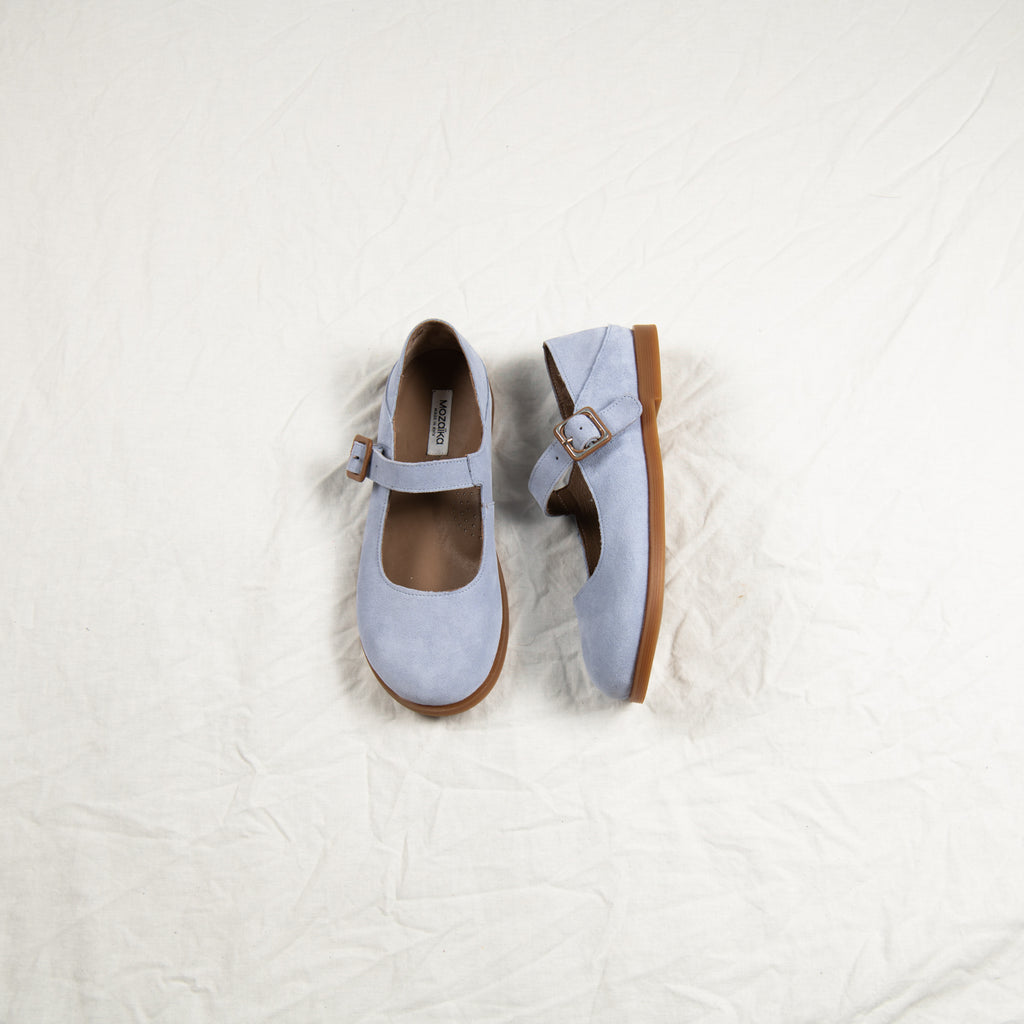 Sky Mellow Mary Janes