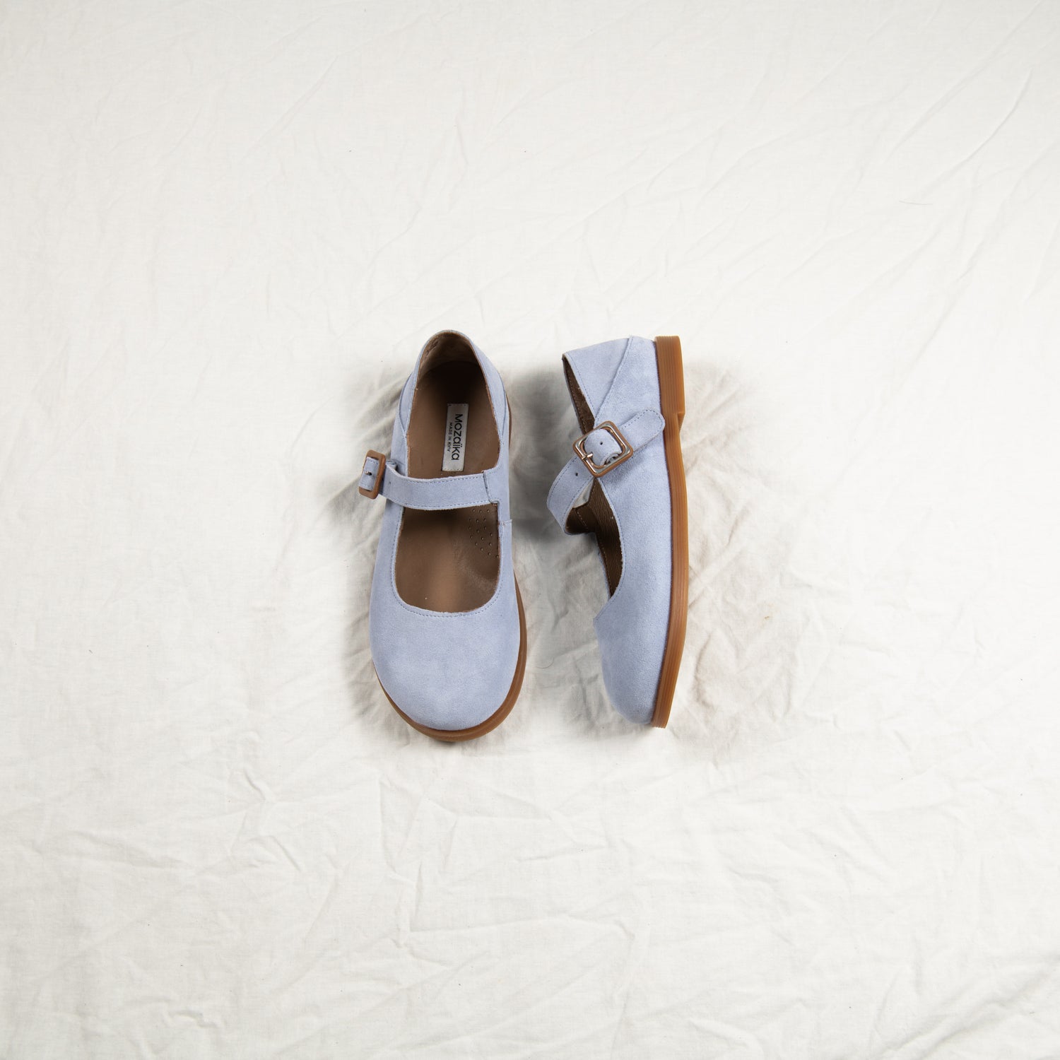 Sky Mellow Mary Janes