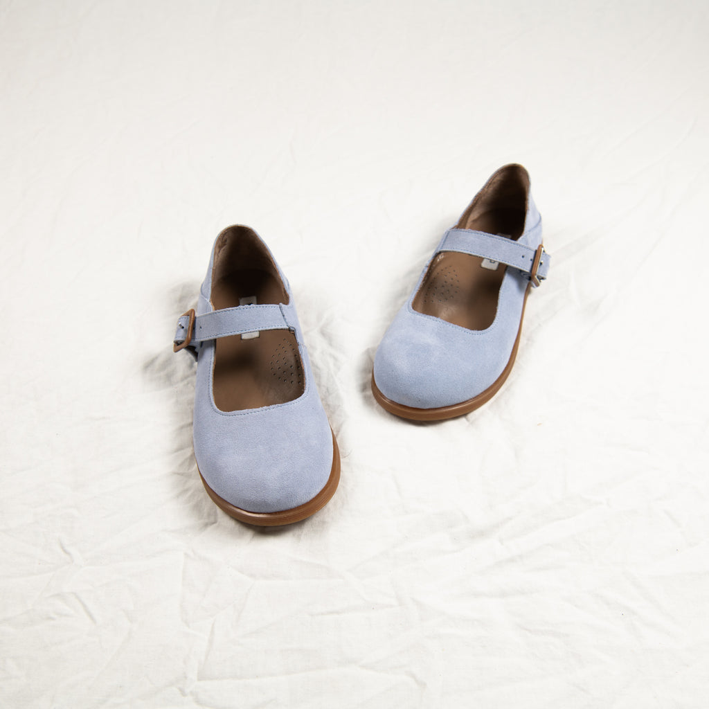 Sky Mellow Mary Janes