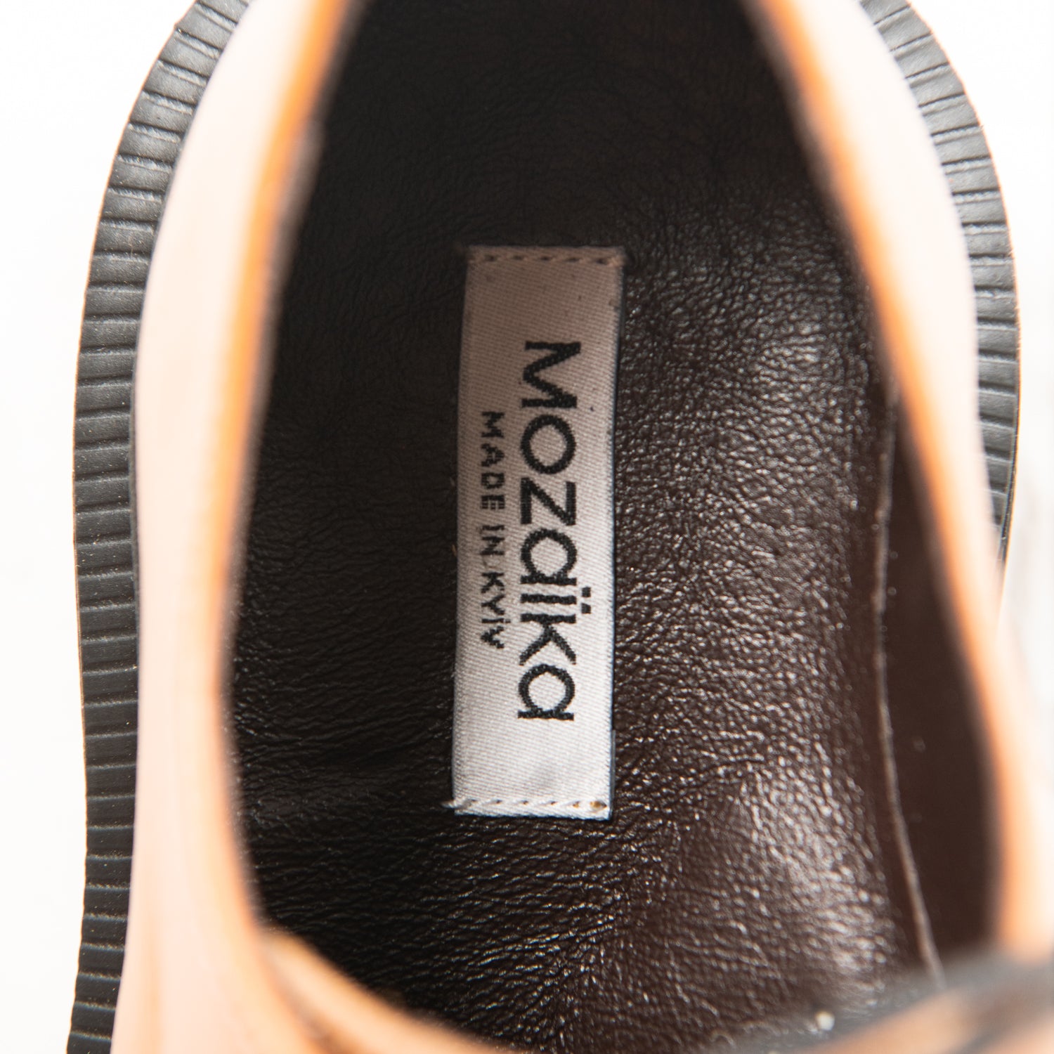Toffee Leopard II - (brown piping)