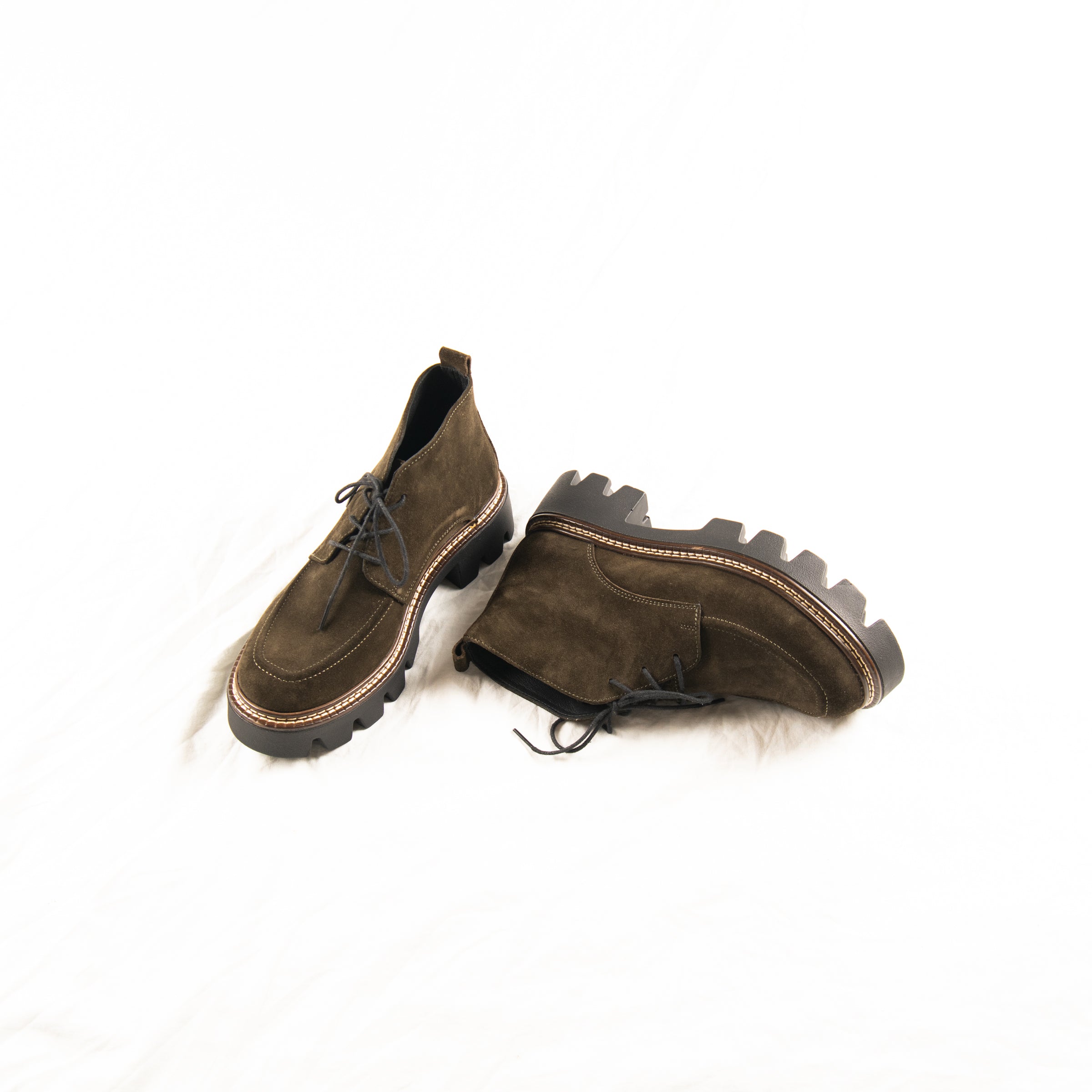 Olive Grove Lace-Ups