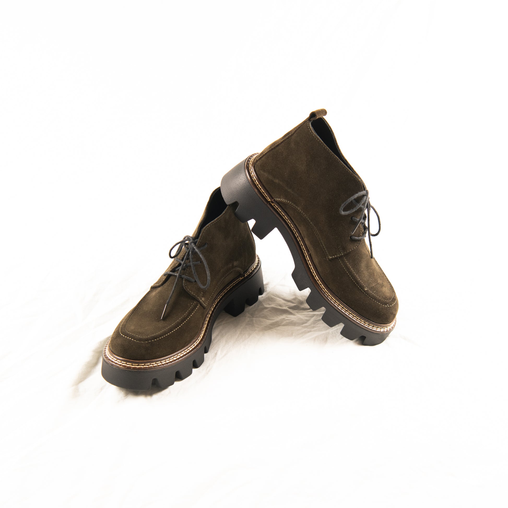 Olive Grove Lace-Ups