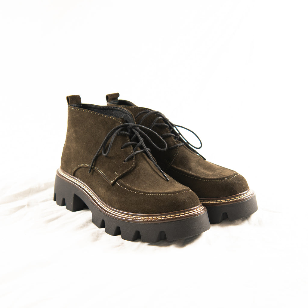 Olive Grove Lace-Ups