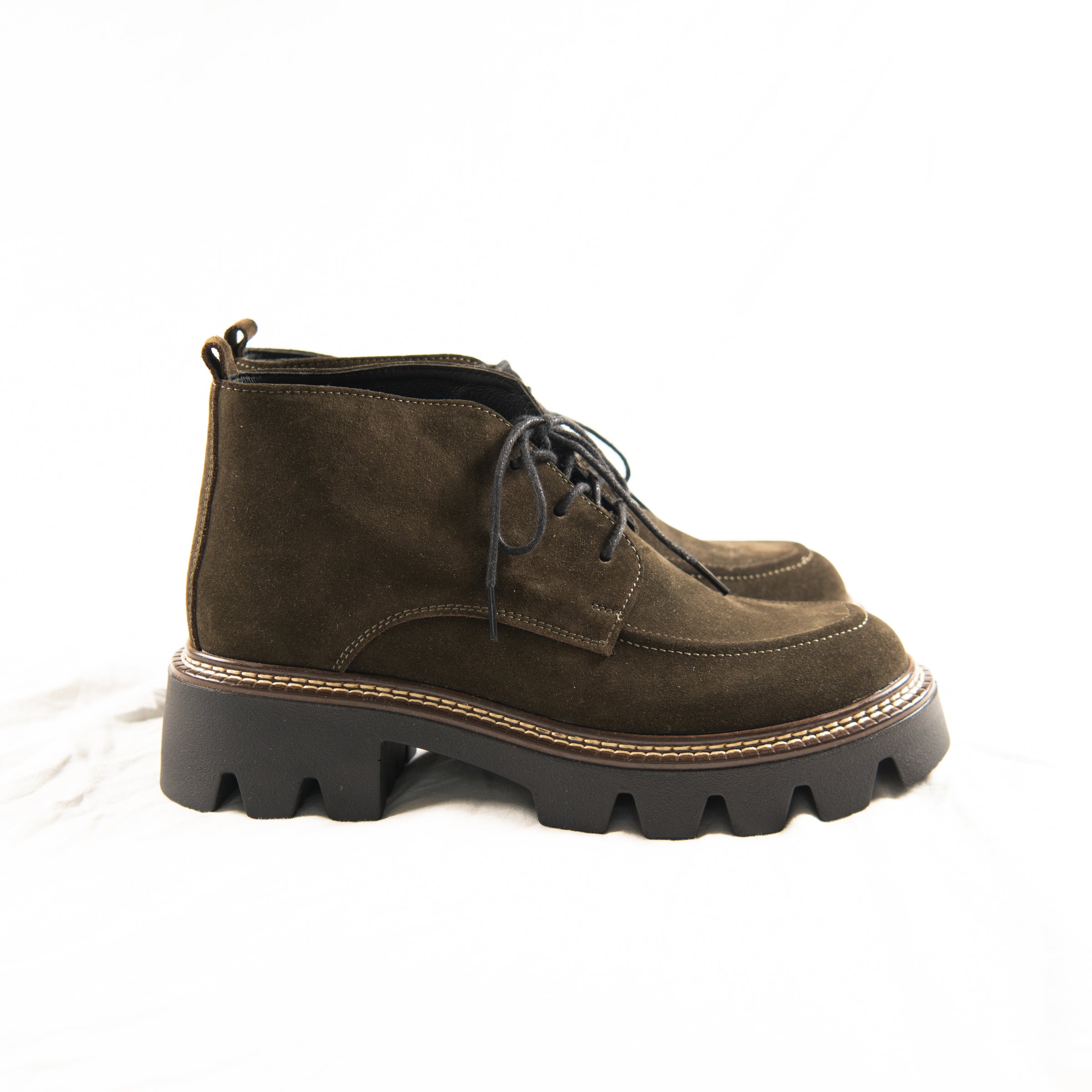 Olive Grove Lace-Ups