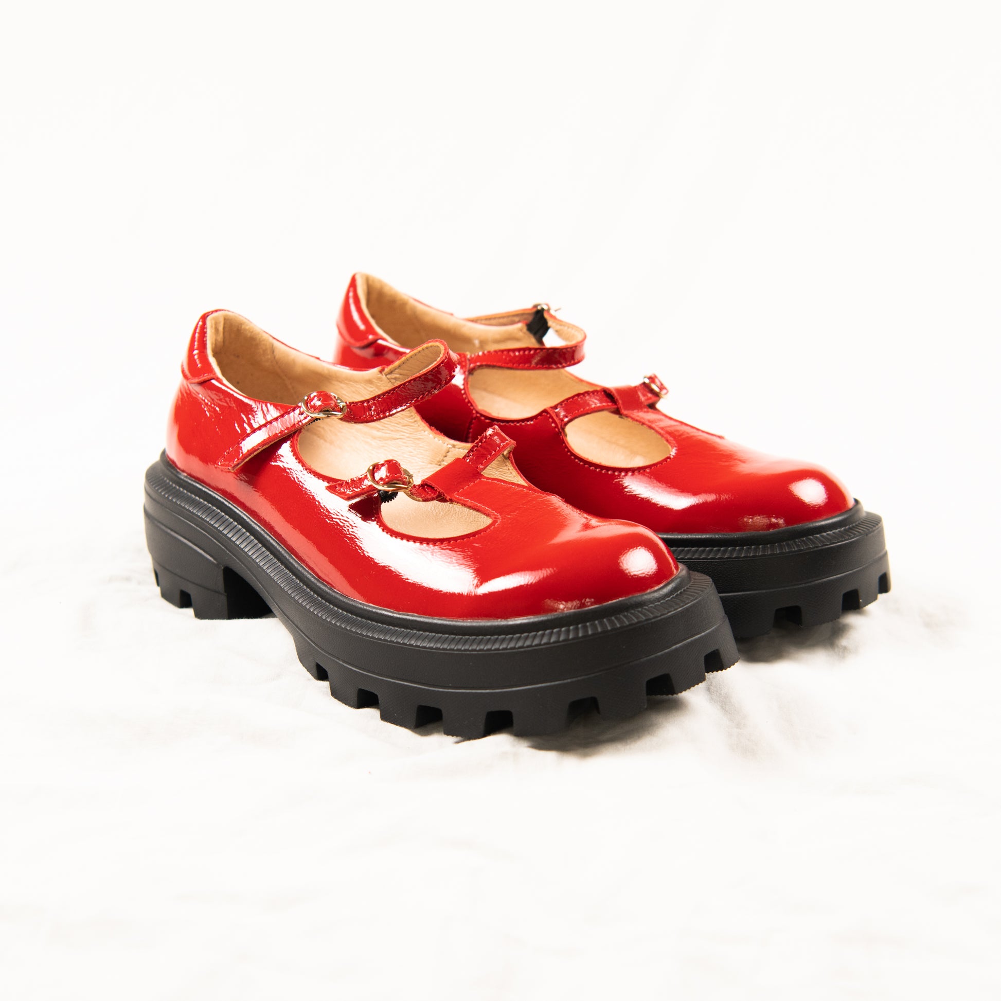 Cherry Bomb Mary Janes