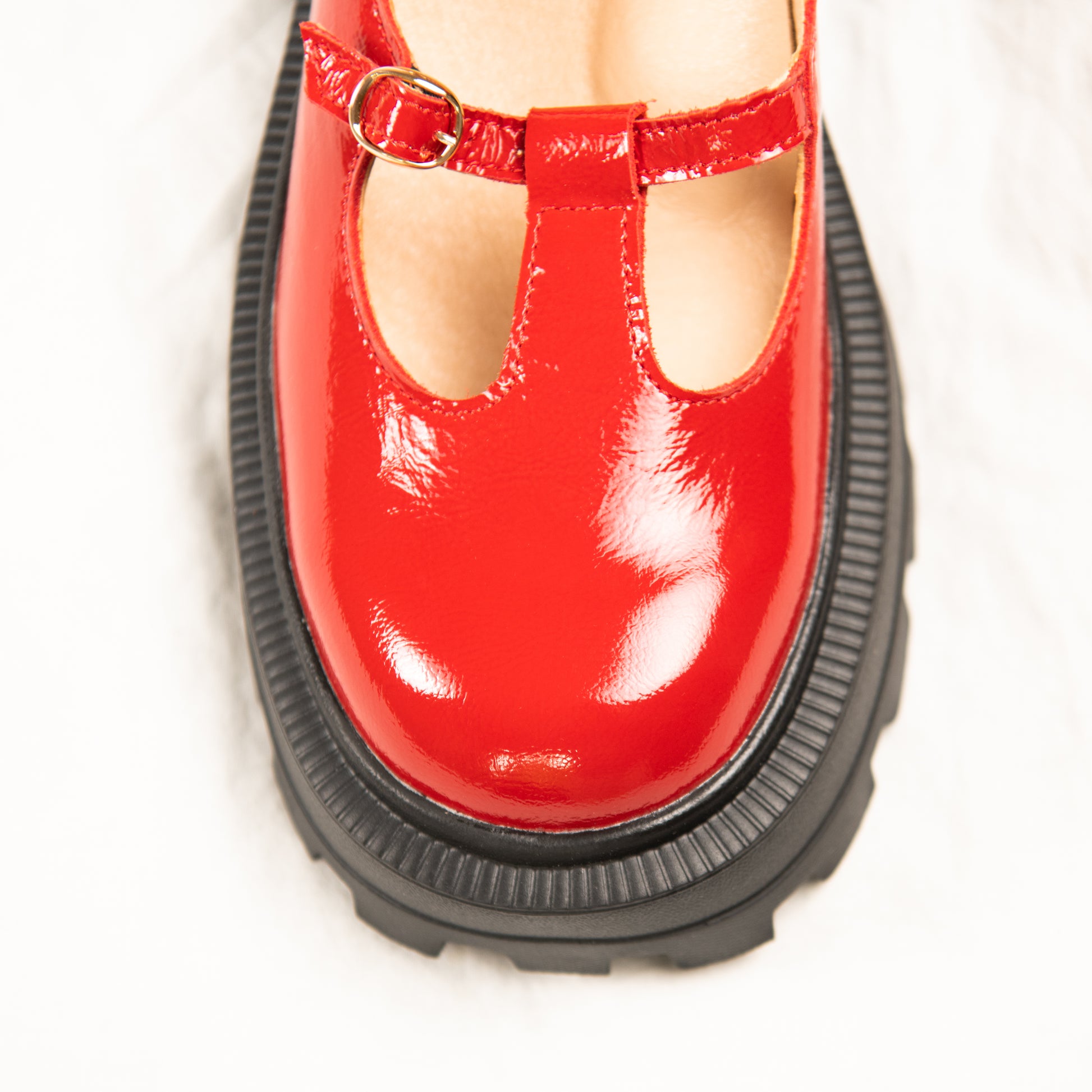 Cherry Bomb Mary Janes