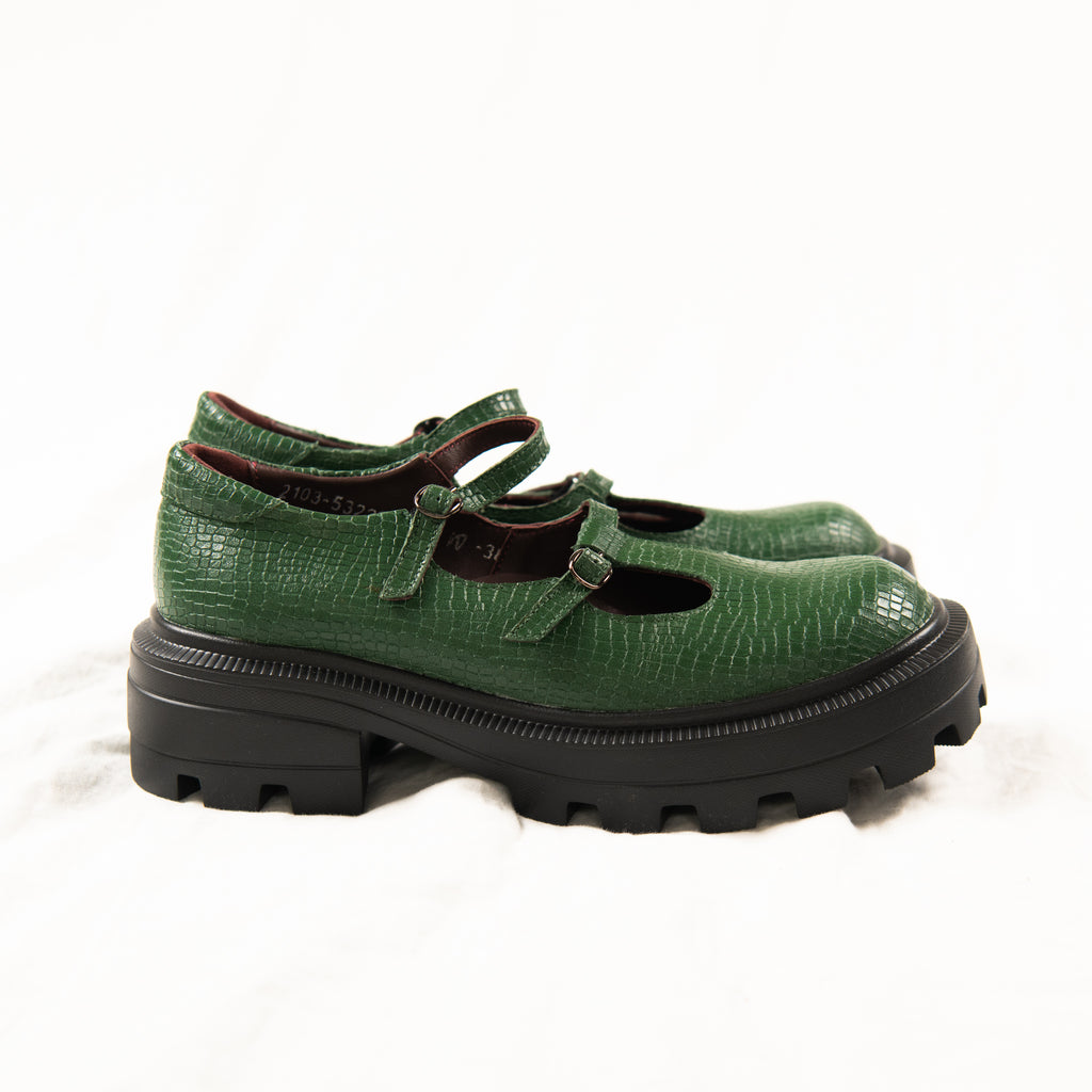 Jungle Mary Janes