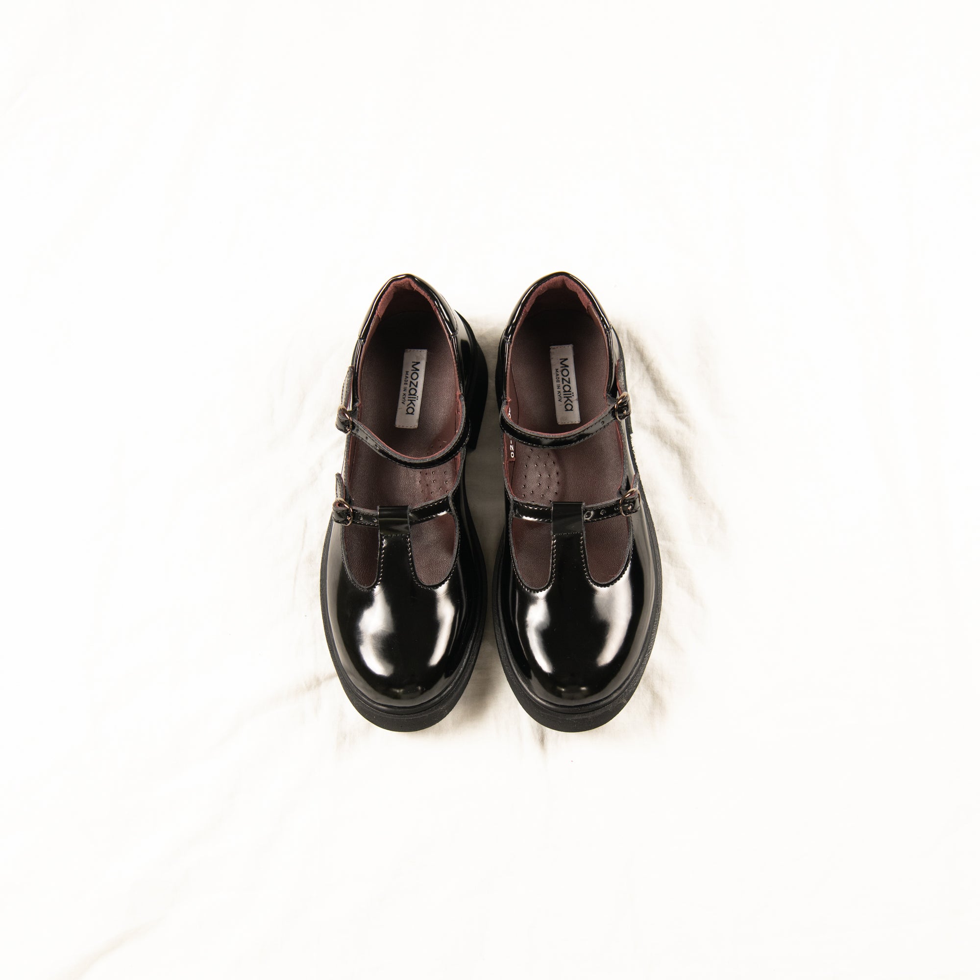 Blackout Mary Janes
