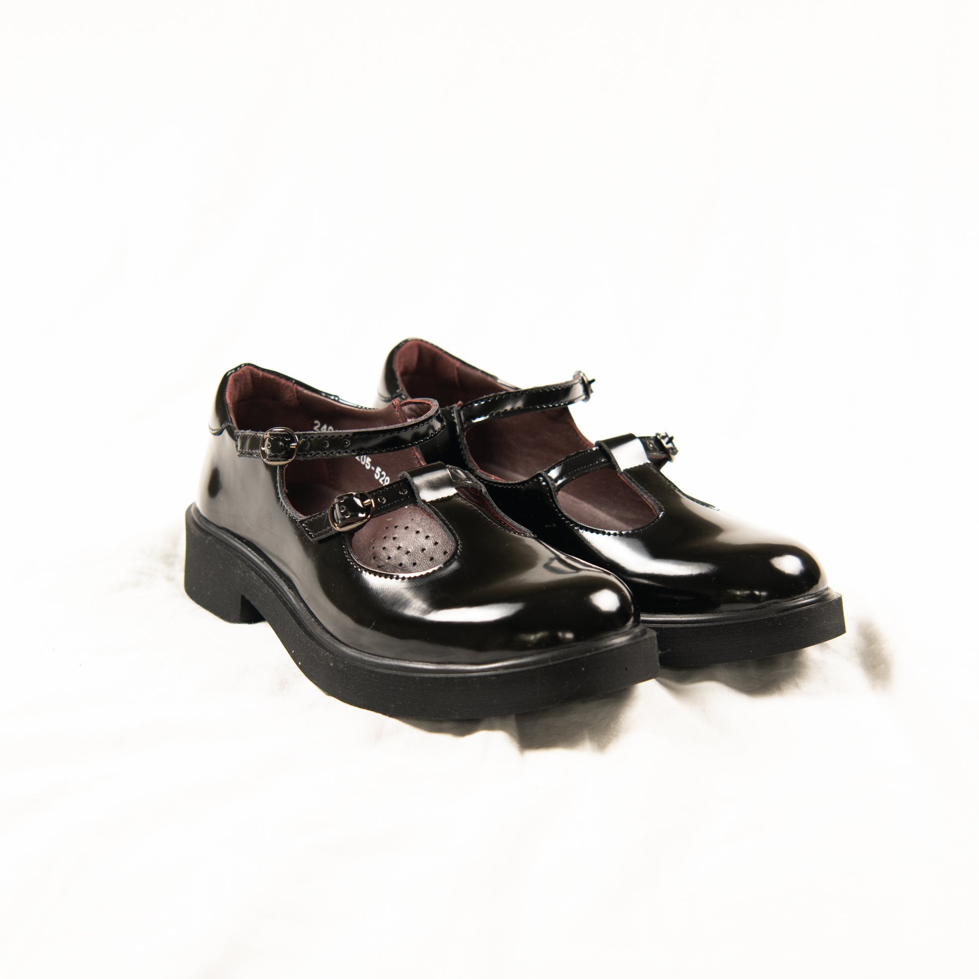 Blackout Mary Janes