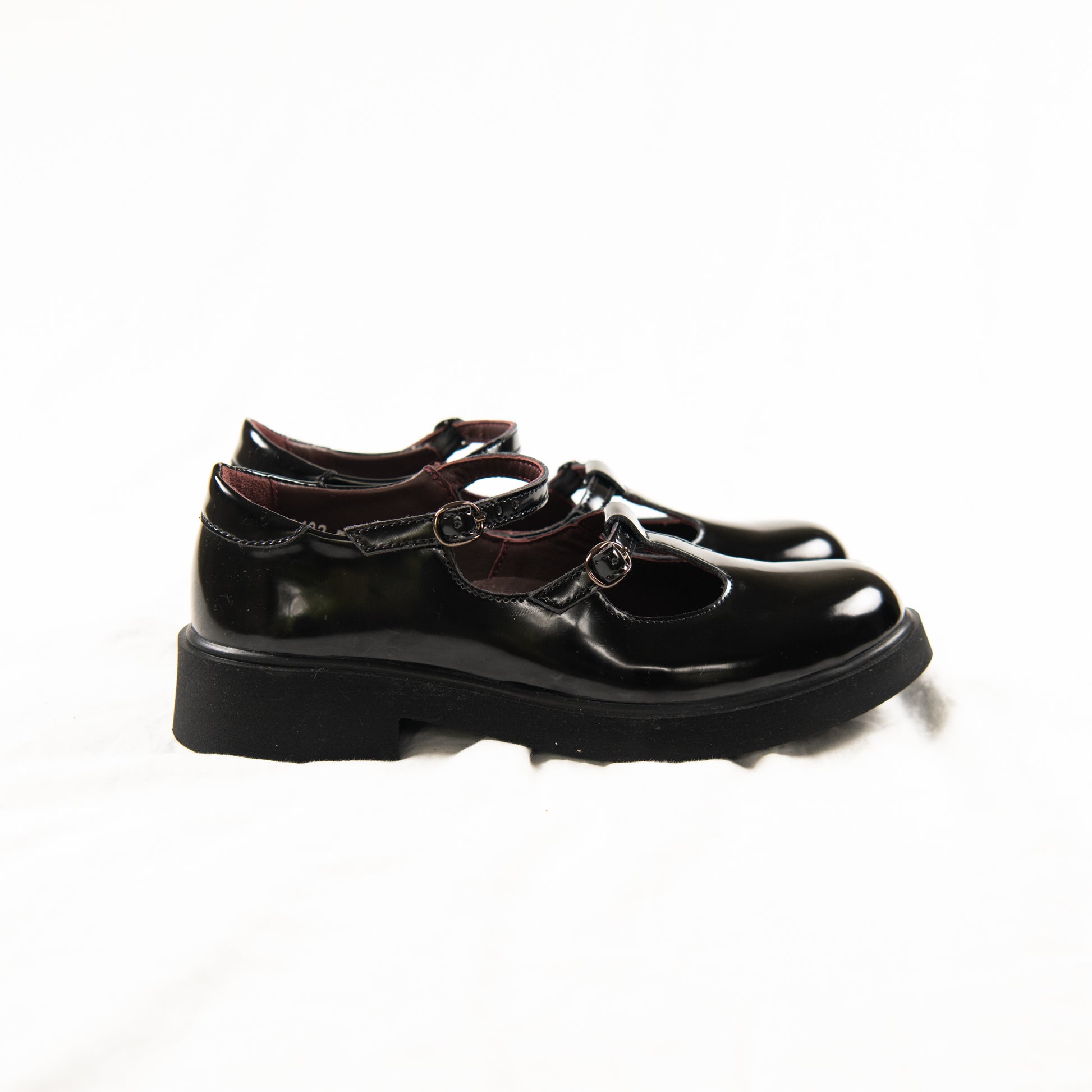 Blackout Mary Janes