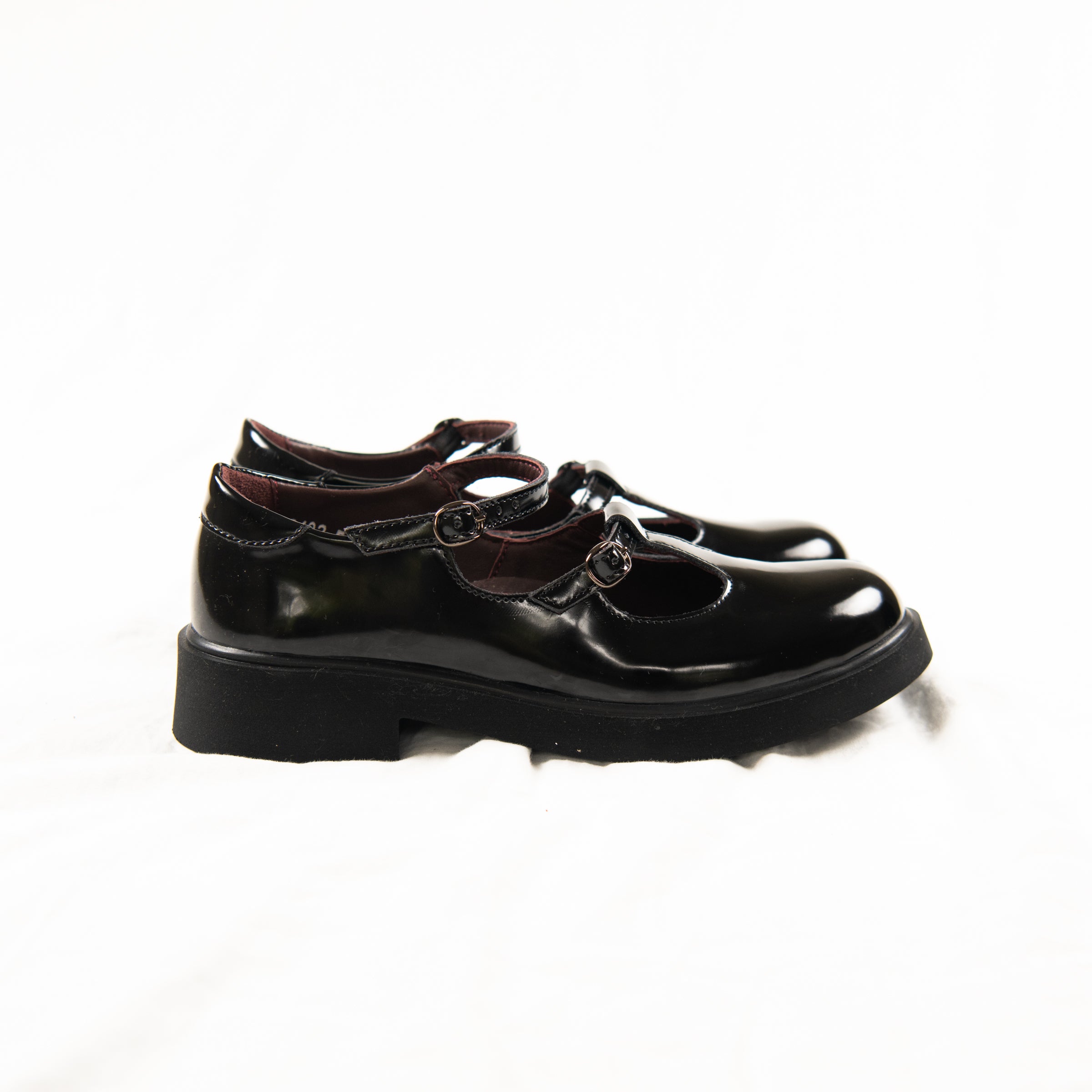 Blackout Mary Janes