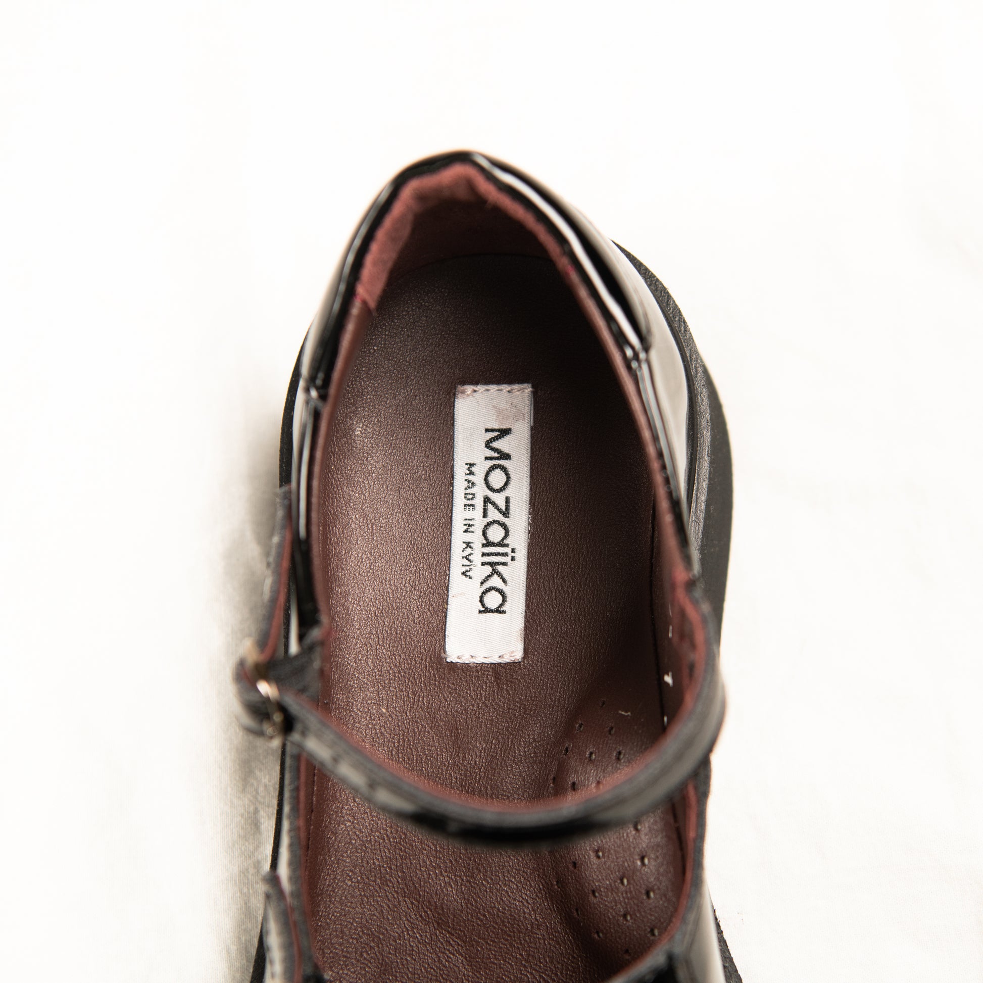 Blackout Mary Janes