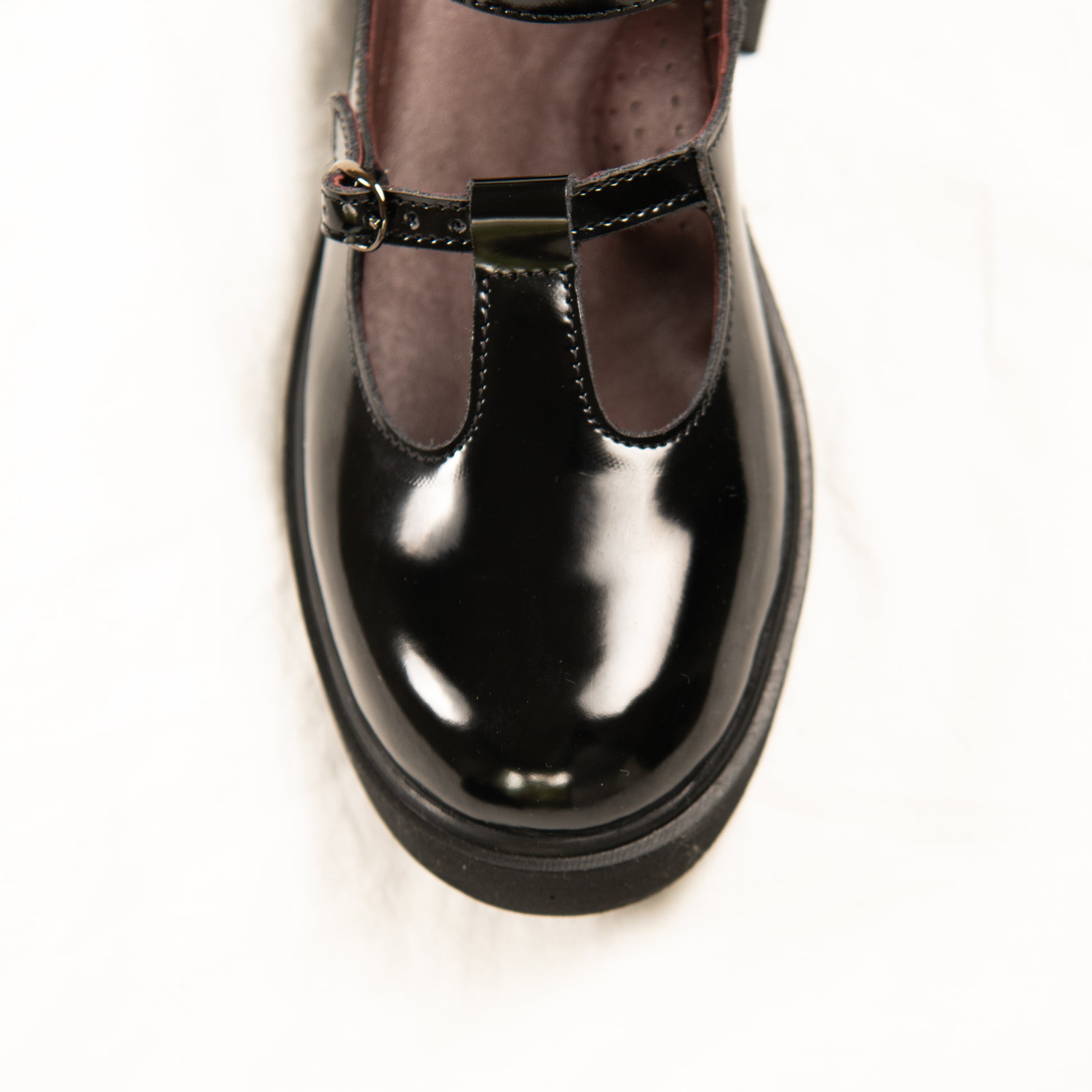 Blackout Mary Janes
