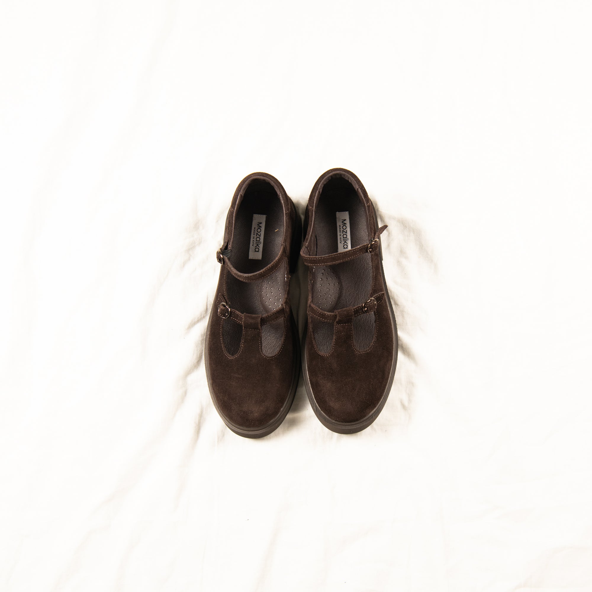 Truffle Whirl Mary Janes