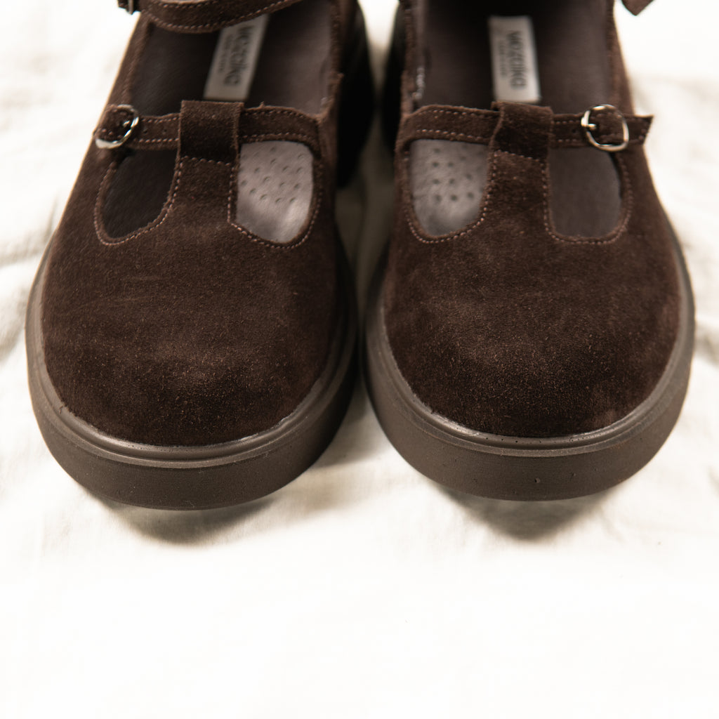 Truffle Whirl Mary Janes