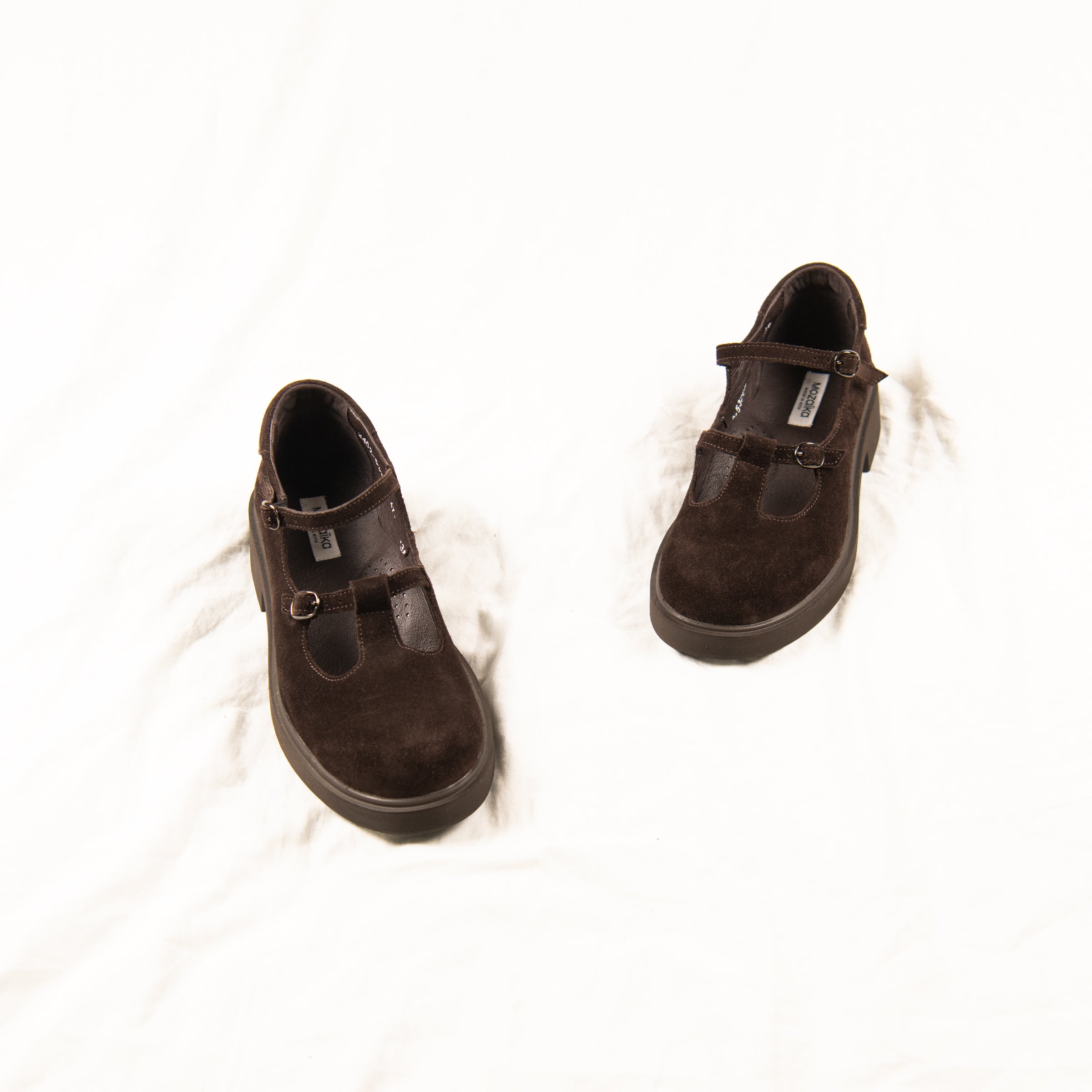Truffle Whirl Mary Janes