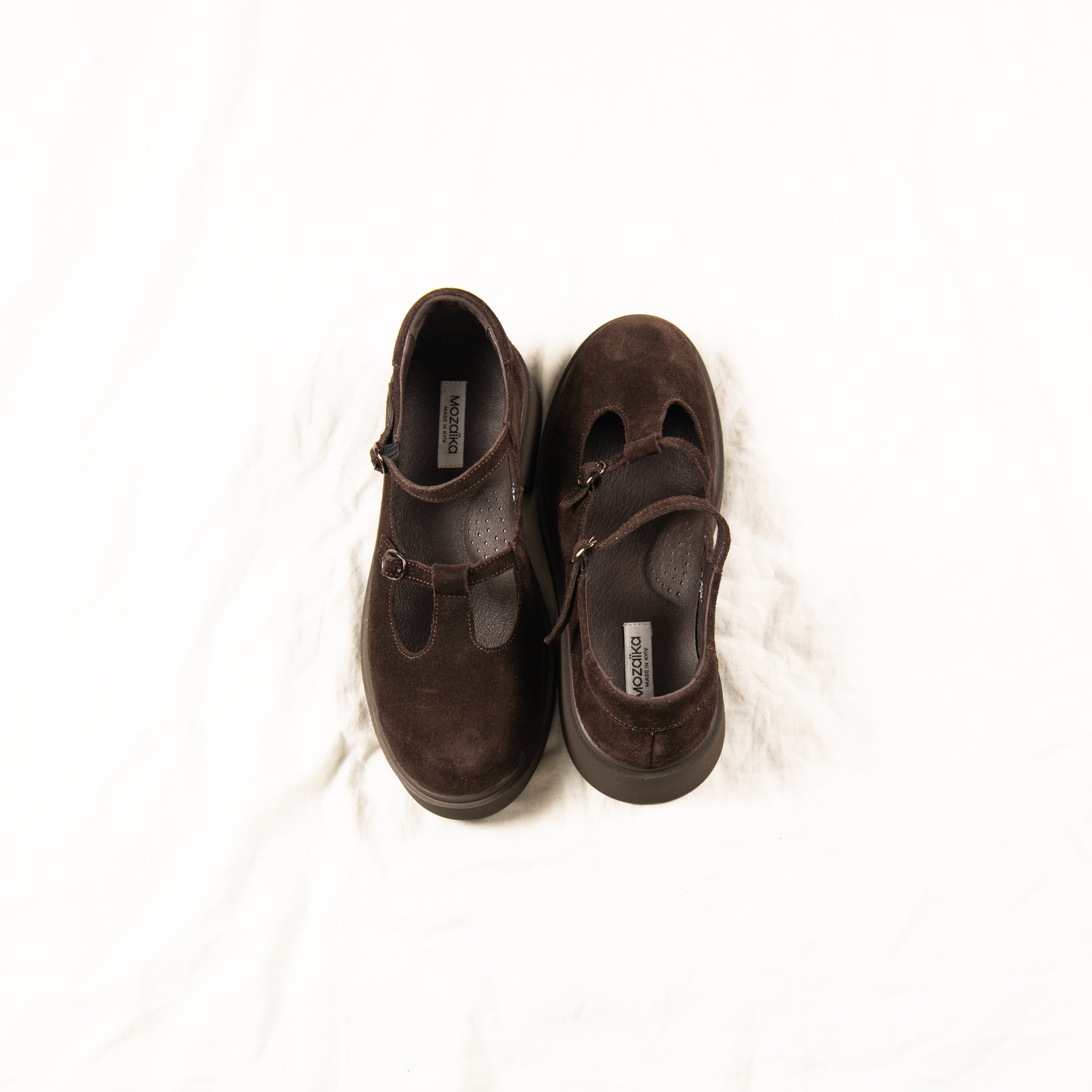 Truffle Whirl Mary Janes