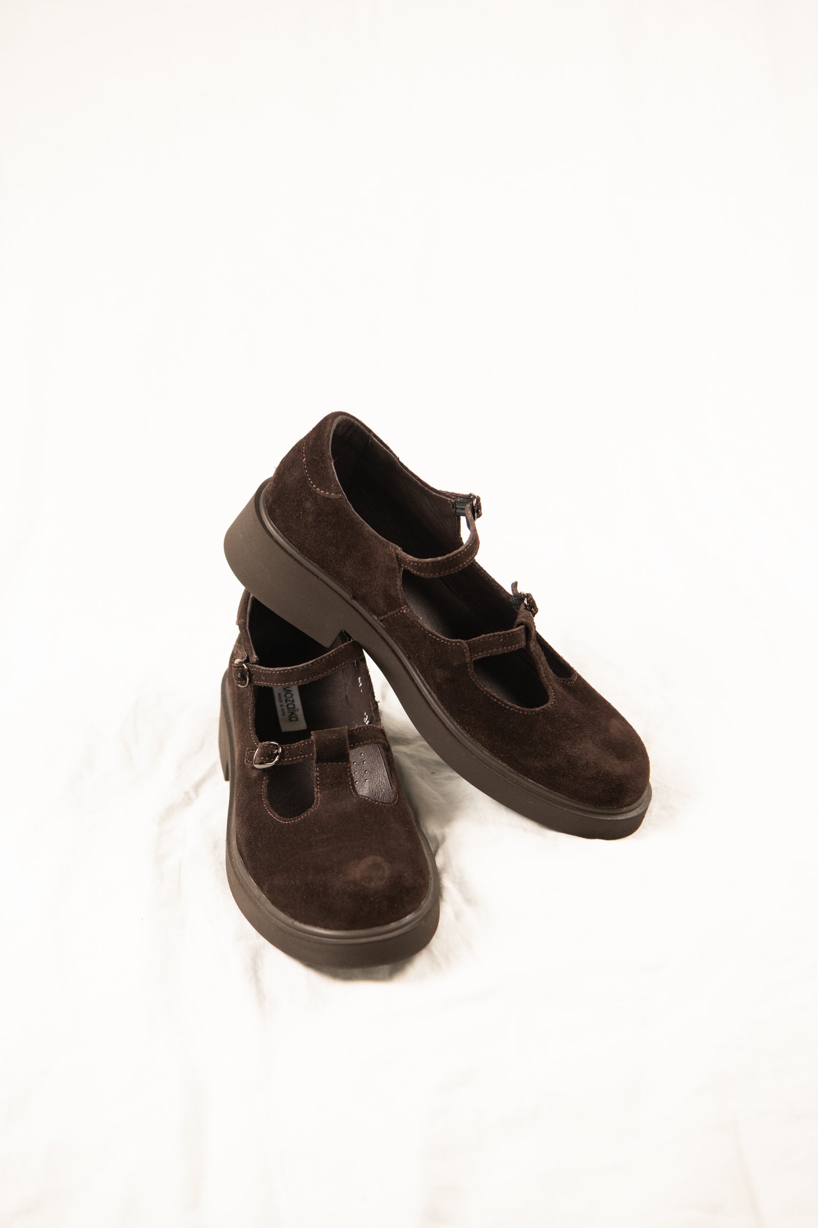 Truffle Whirl Mary Janes
