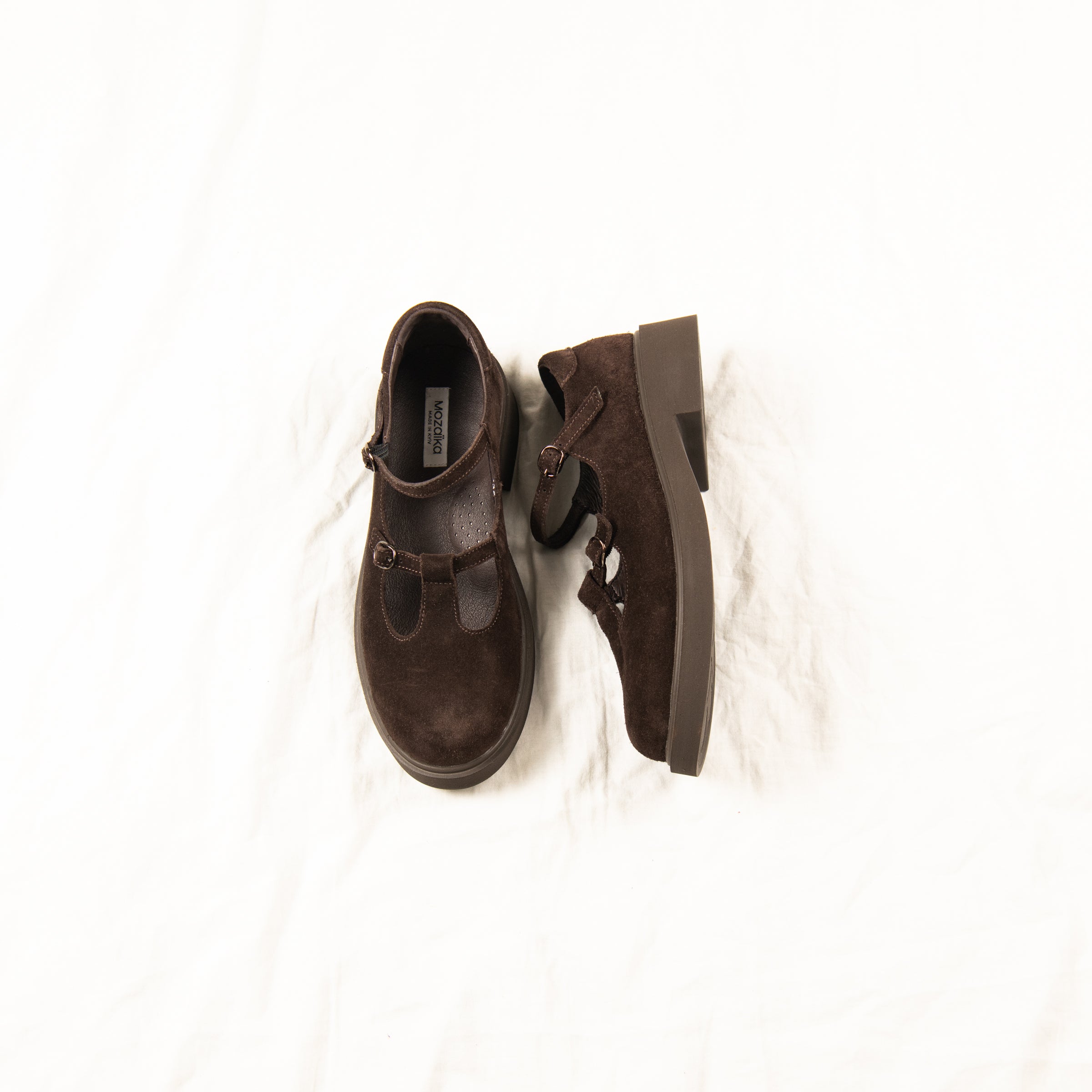 Truffle Whirl Mary Janes