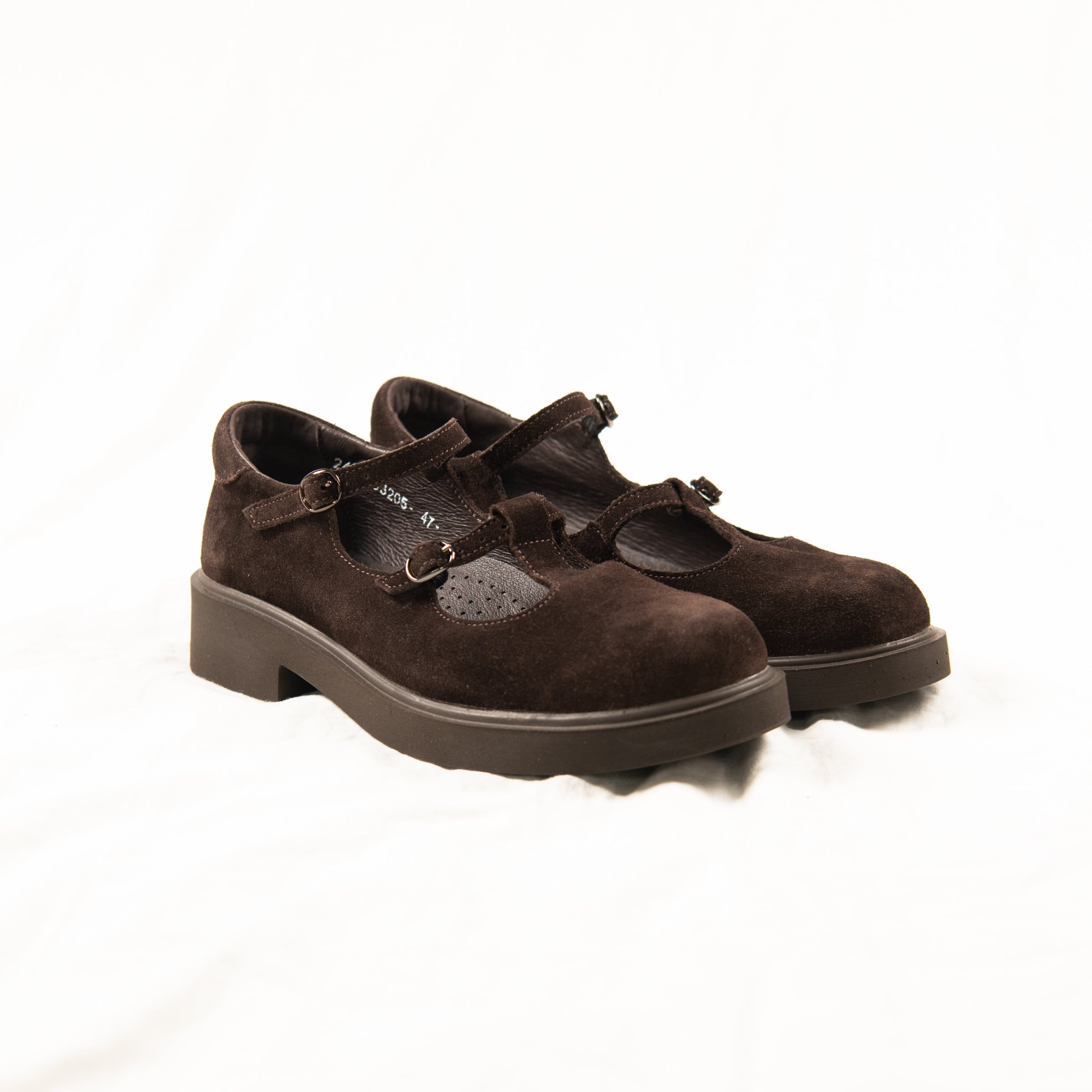Truffle Whirl Mary Janes