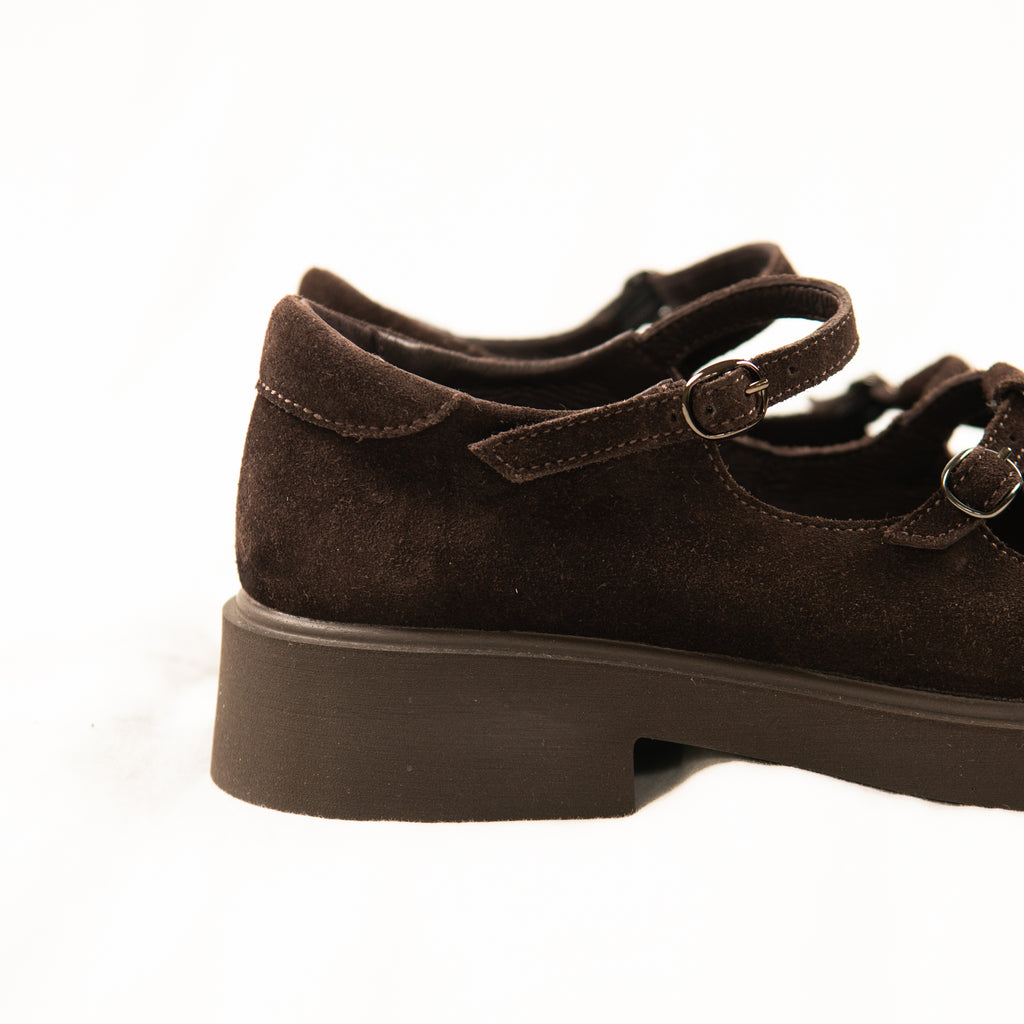 Truffle Whirl Mary Janes