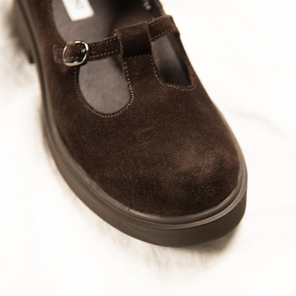 Truffle Whirl Mary Janes