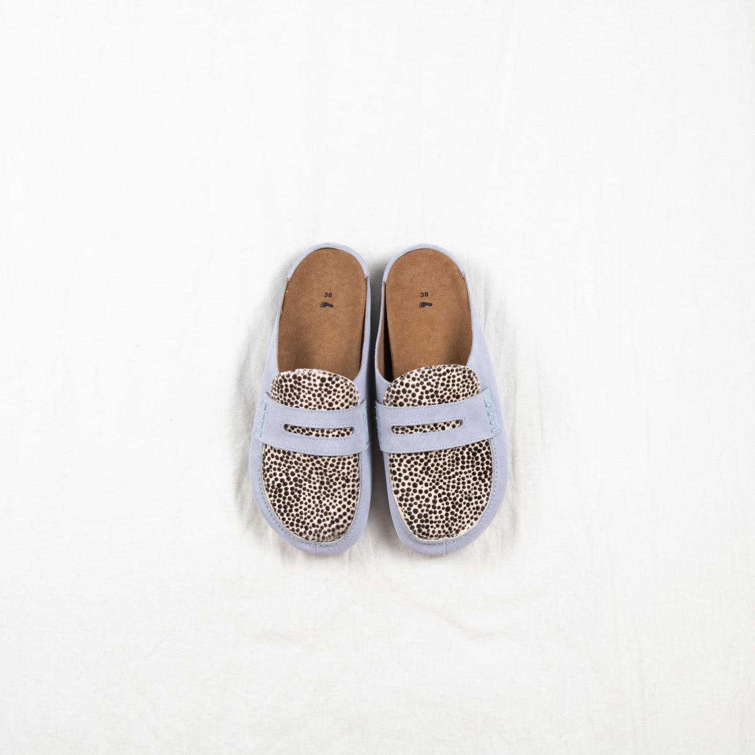 Speckled Mist Mules