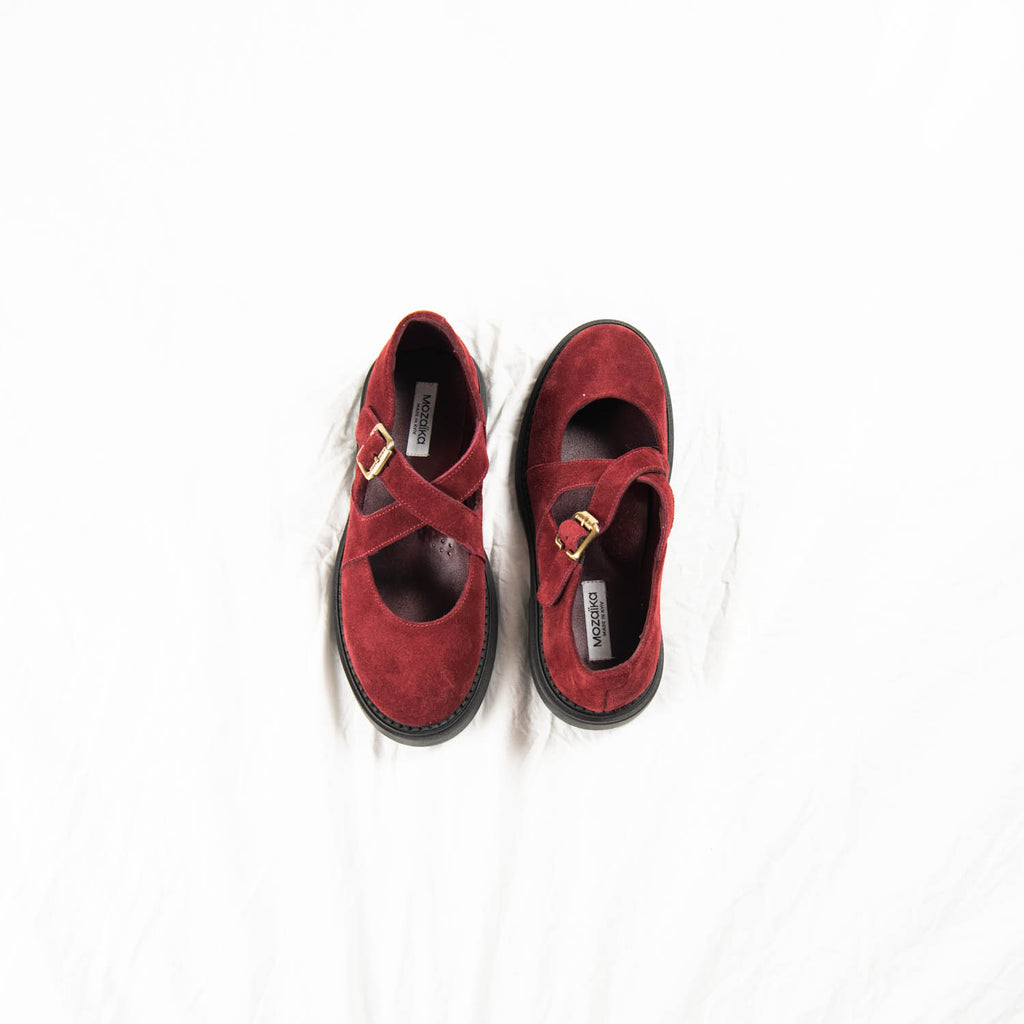 Cherry Dust Mary Janes